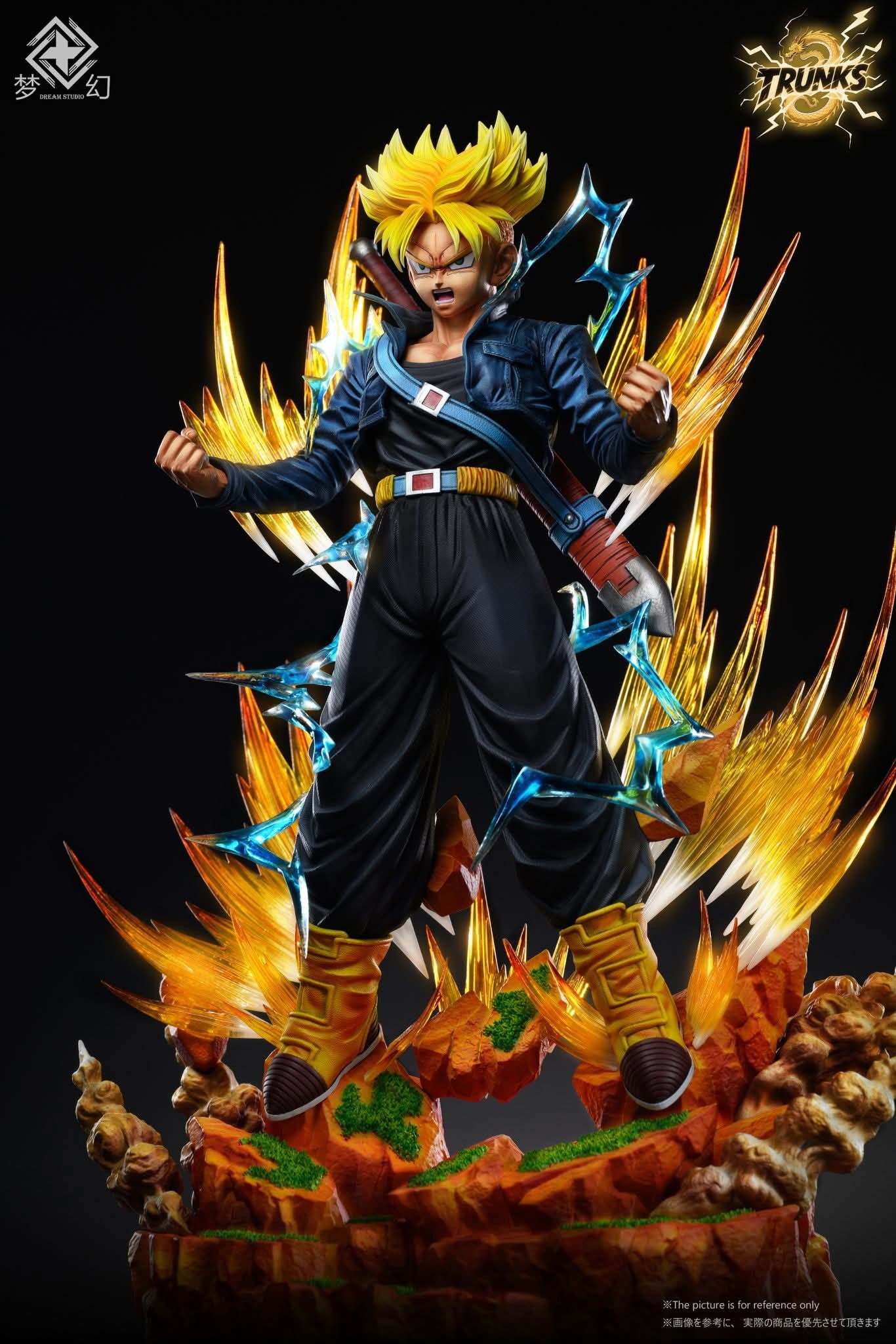 Super Saiyan Trunks resin statue dream studio anime figure
