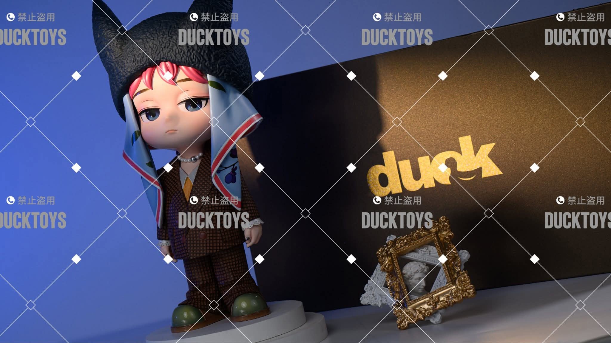G - Dragon Black Rabbit resin statue Duck Toys anime figure