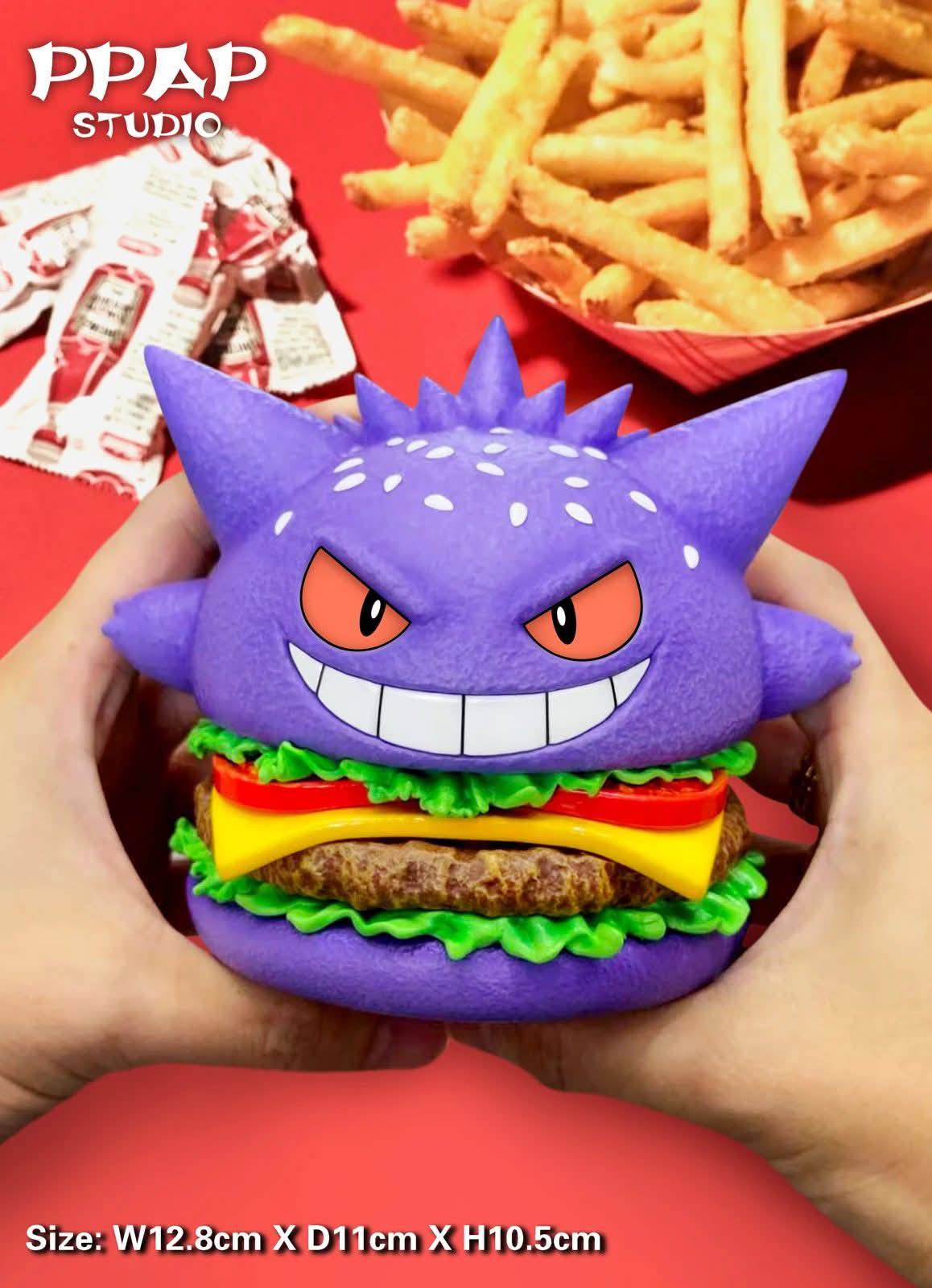 Gengar Hamburger resin statue ppap studio anime figure