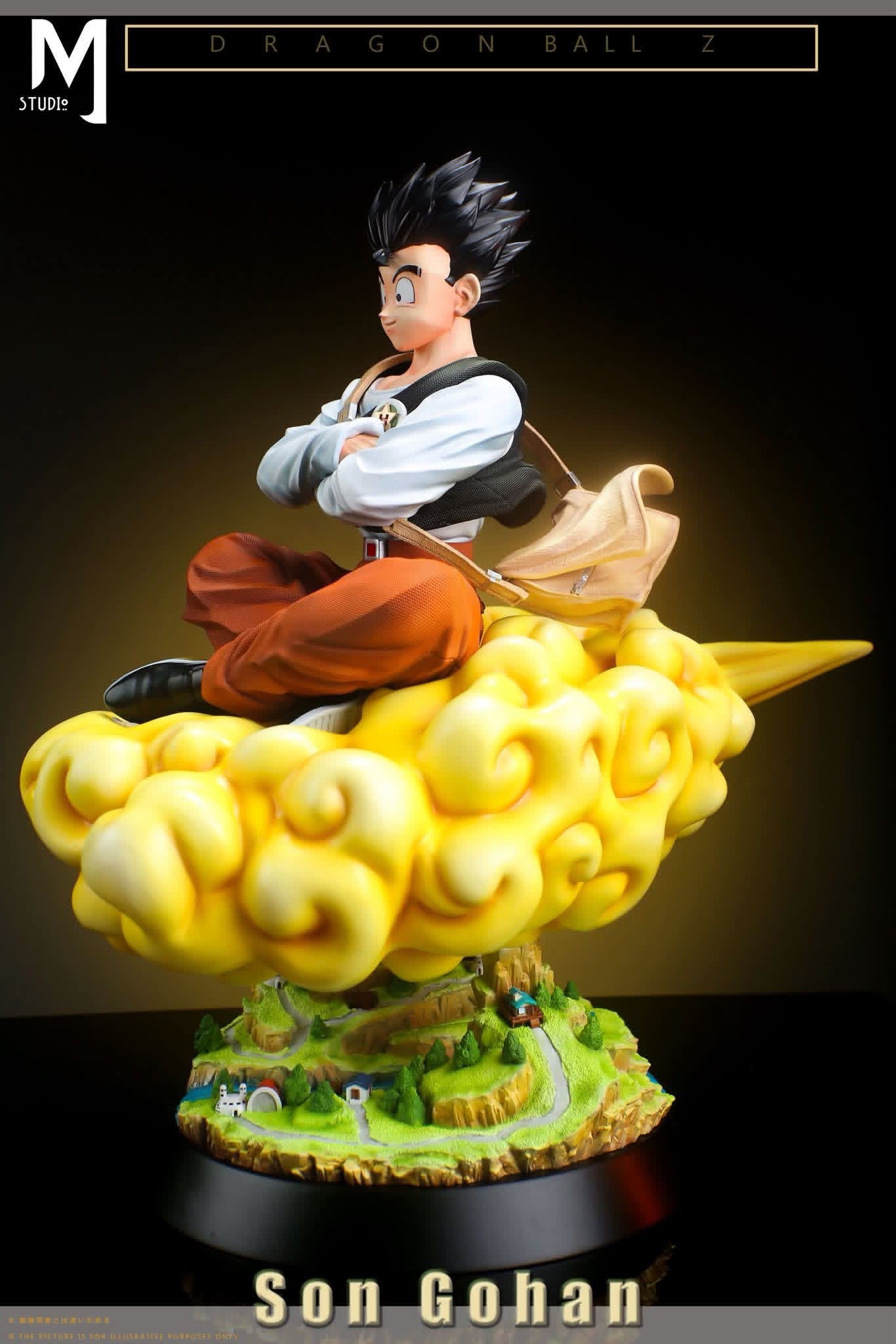 Student Gohan resin statue MJ Studio anime figure