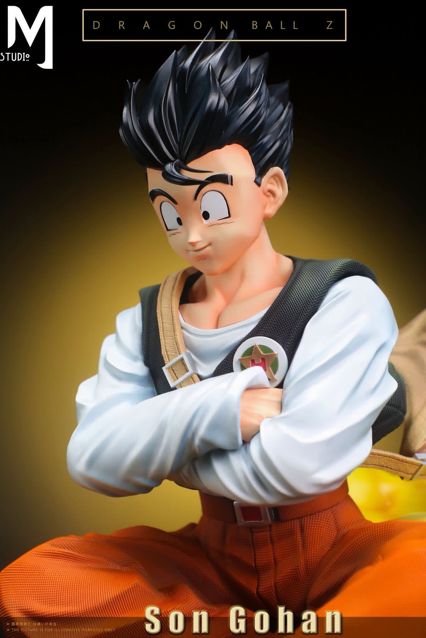 Student Gohan resin statue MJ Studio anime figure
