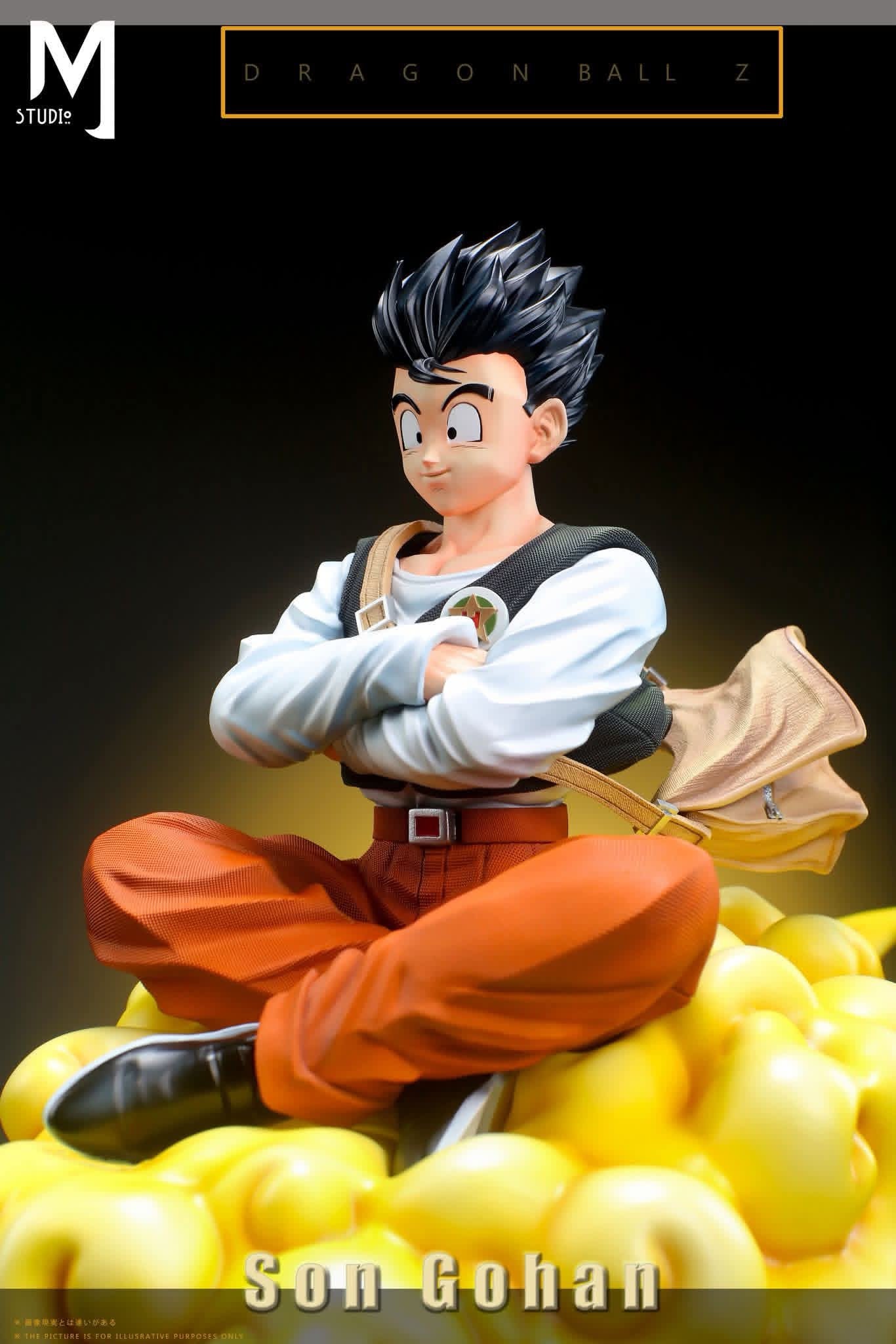 Student Gohan resin statue MJ Studio anime figure