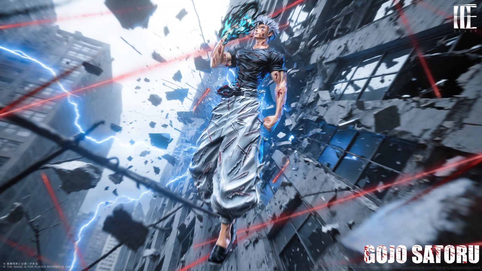 Gojo Satoru resin statue Heroe Collectibles anime figure