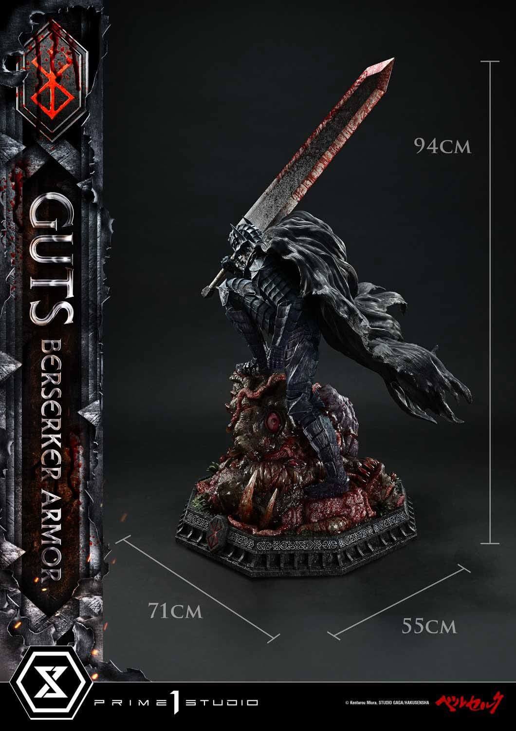 Guts,Berserker Armor resin statue Prime 1 Studio anime figure