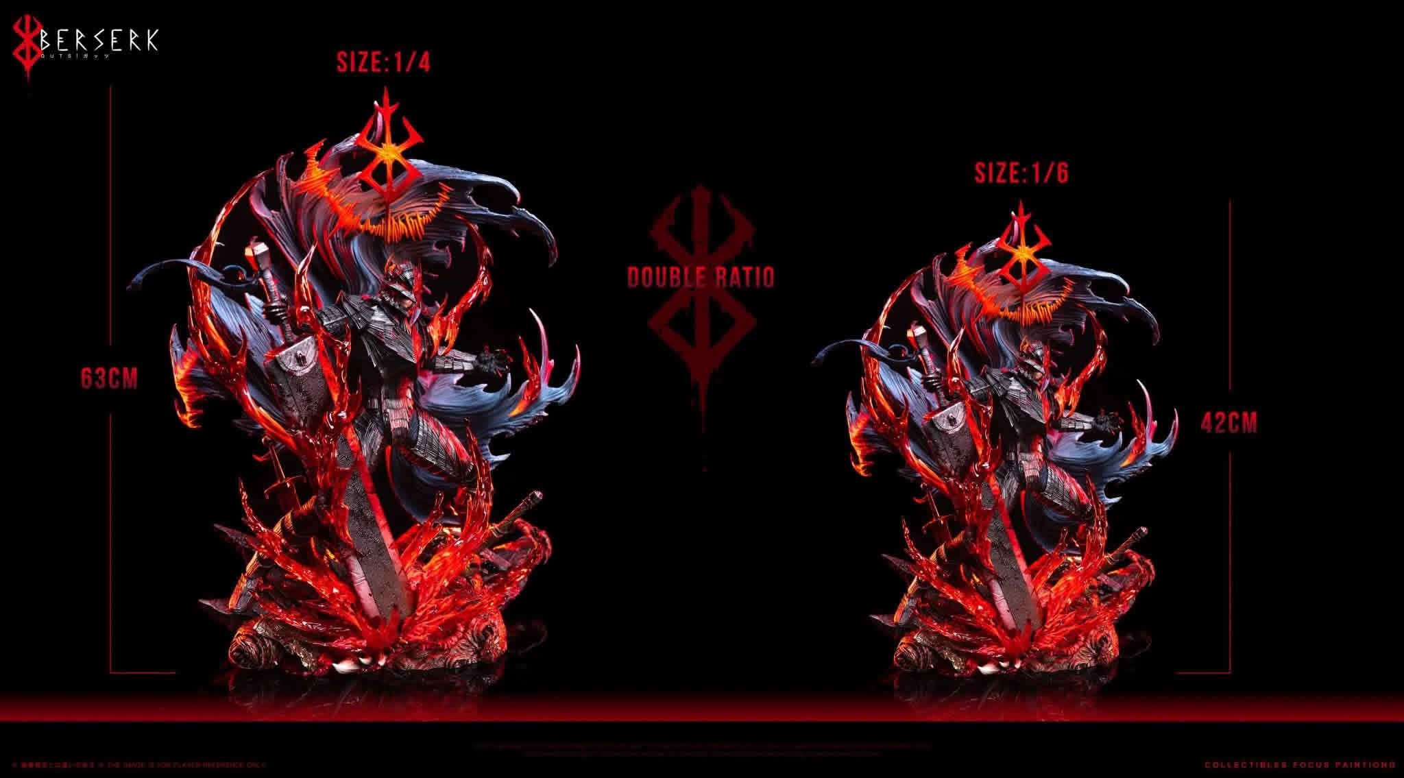 Guts resin statue BBA Studio & SY Studio anime figure