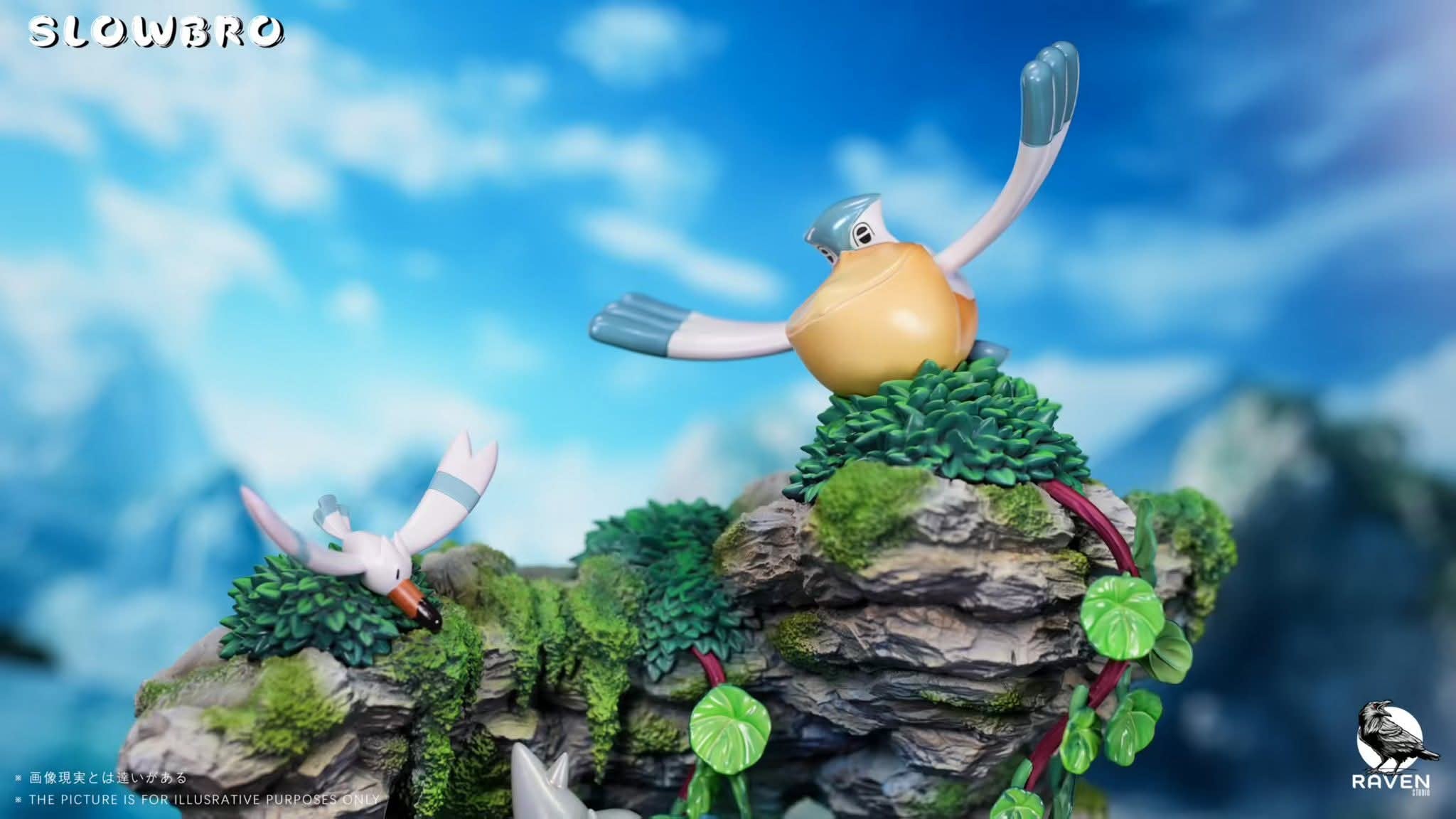 Slowpoke 2.0 - Pokémon resin statue RAVEN Studio anime figure