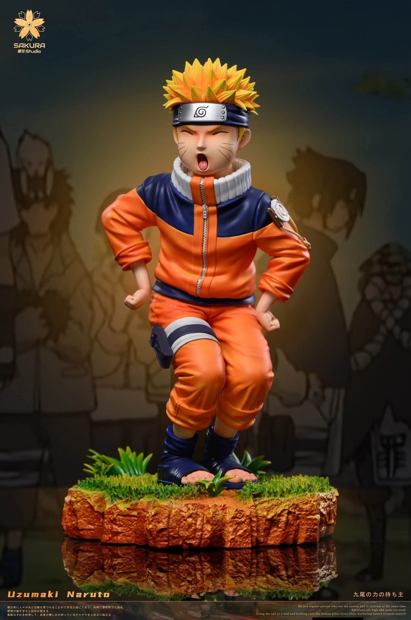 Naughty Naruto resin statue Sakura Studio anime figure