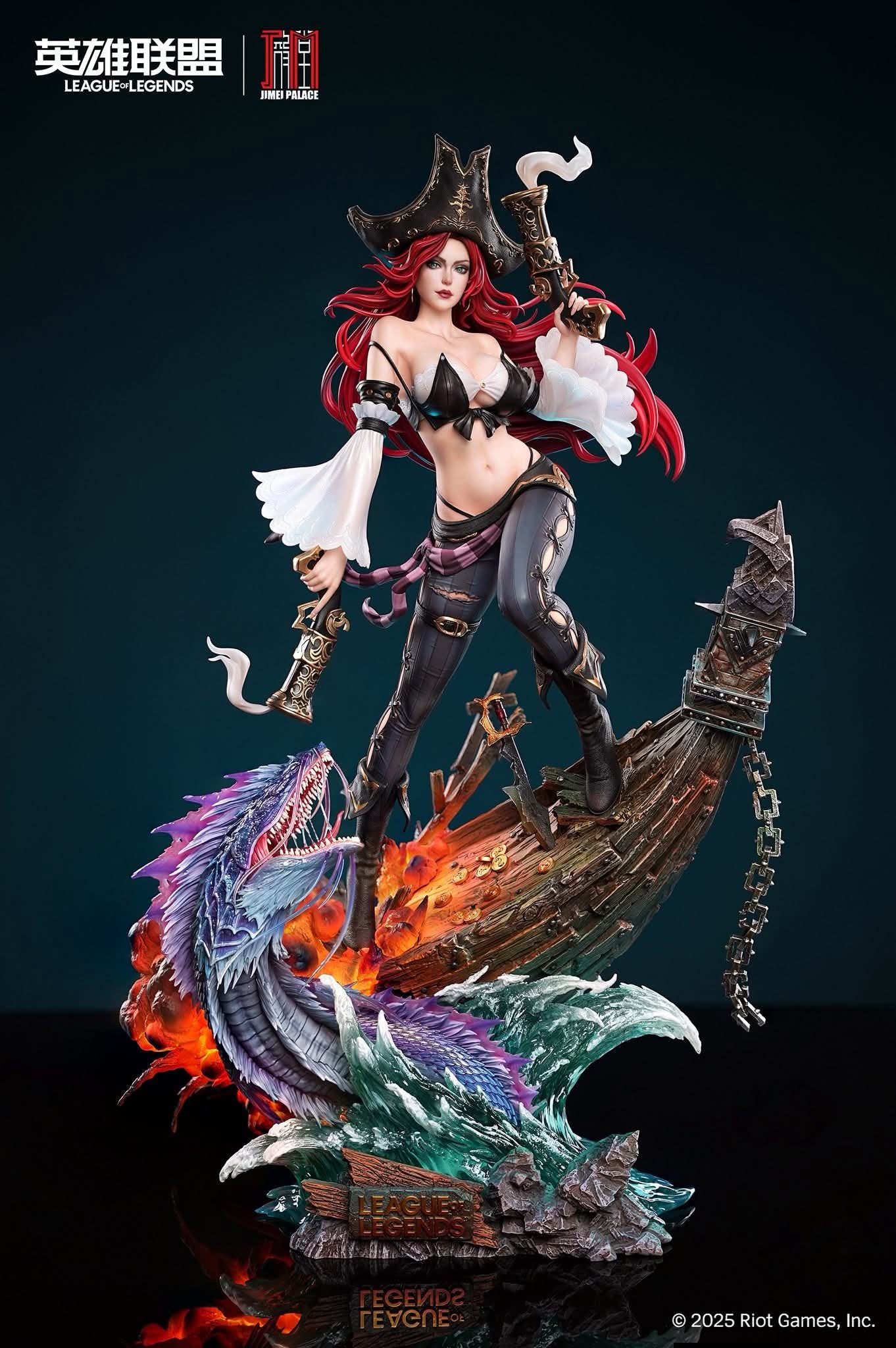 Miss Fortune resin statue Jimei Place Studio anime figure