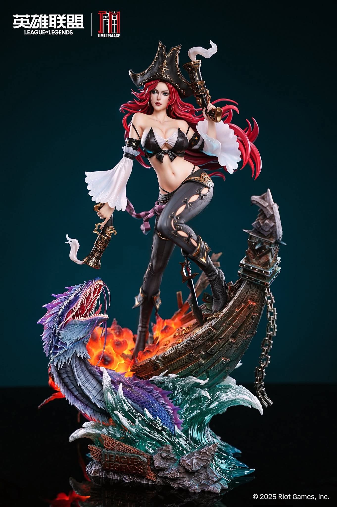 Miss Fortune resin statue Jimei Place Studio anime figure