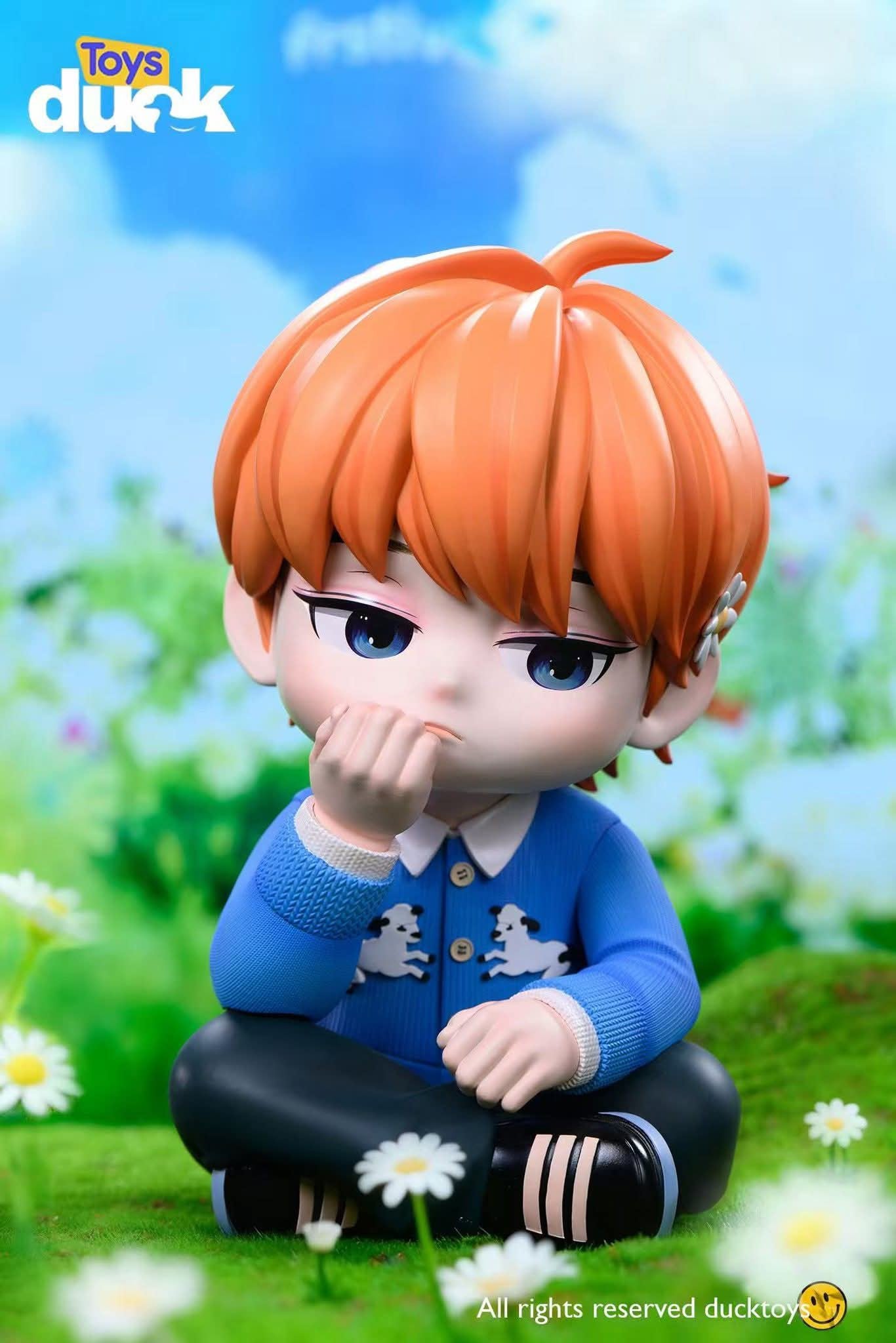 GD Little Sheep resin statue Duck Toys anime figure