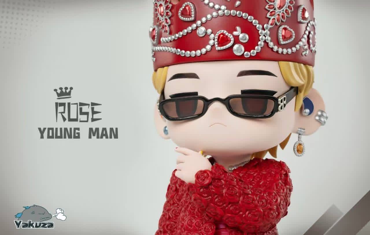 Rose Young Man G - Dragon resin statue YAKUZA Studio anime figure