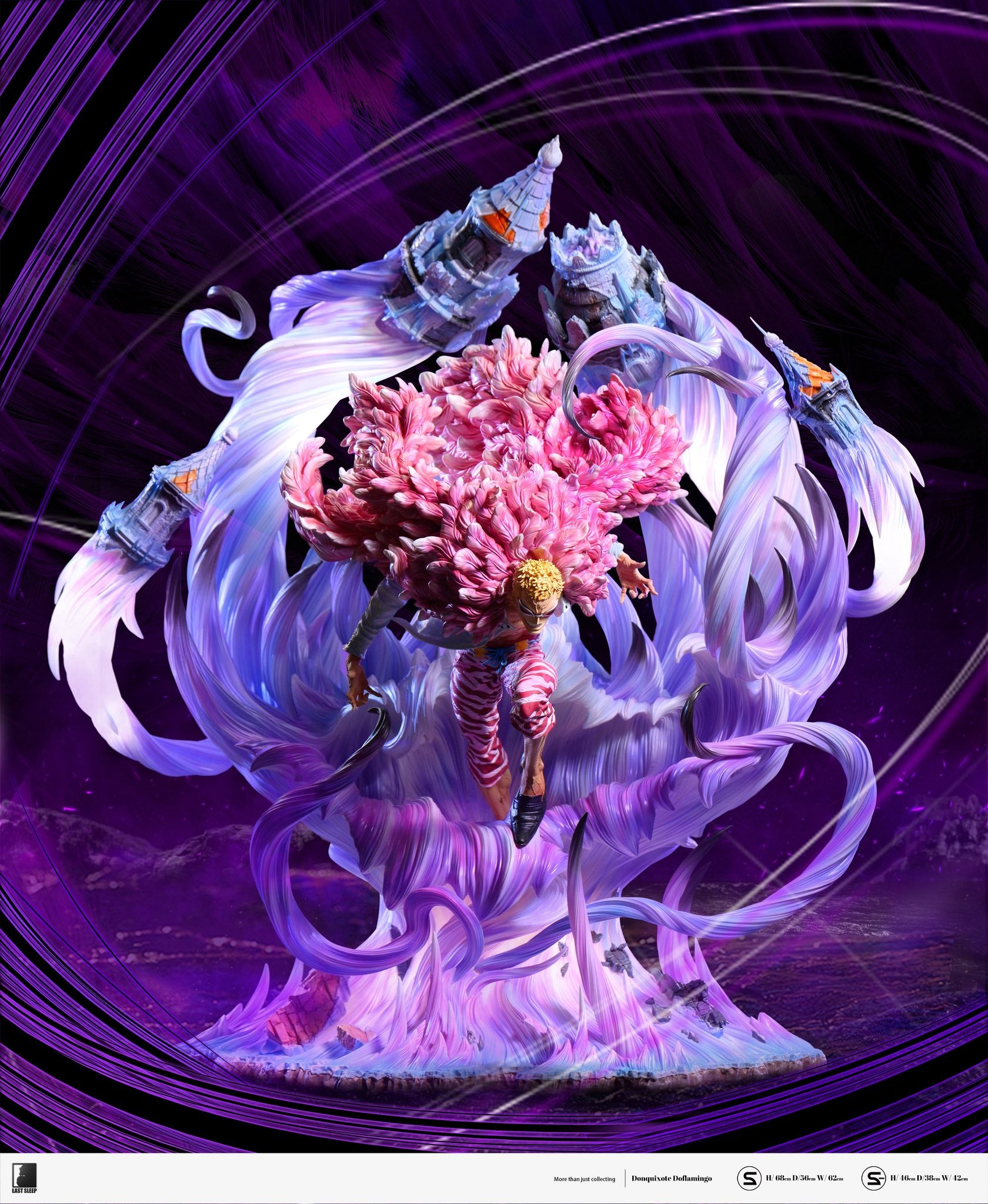 Donquixote Doflamingo resin statue Last Sleep Studio anime figure