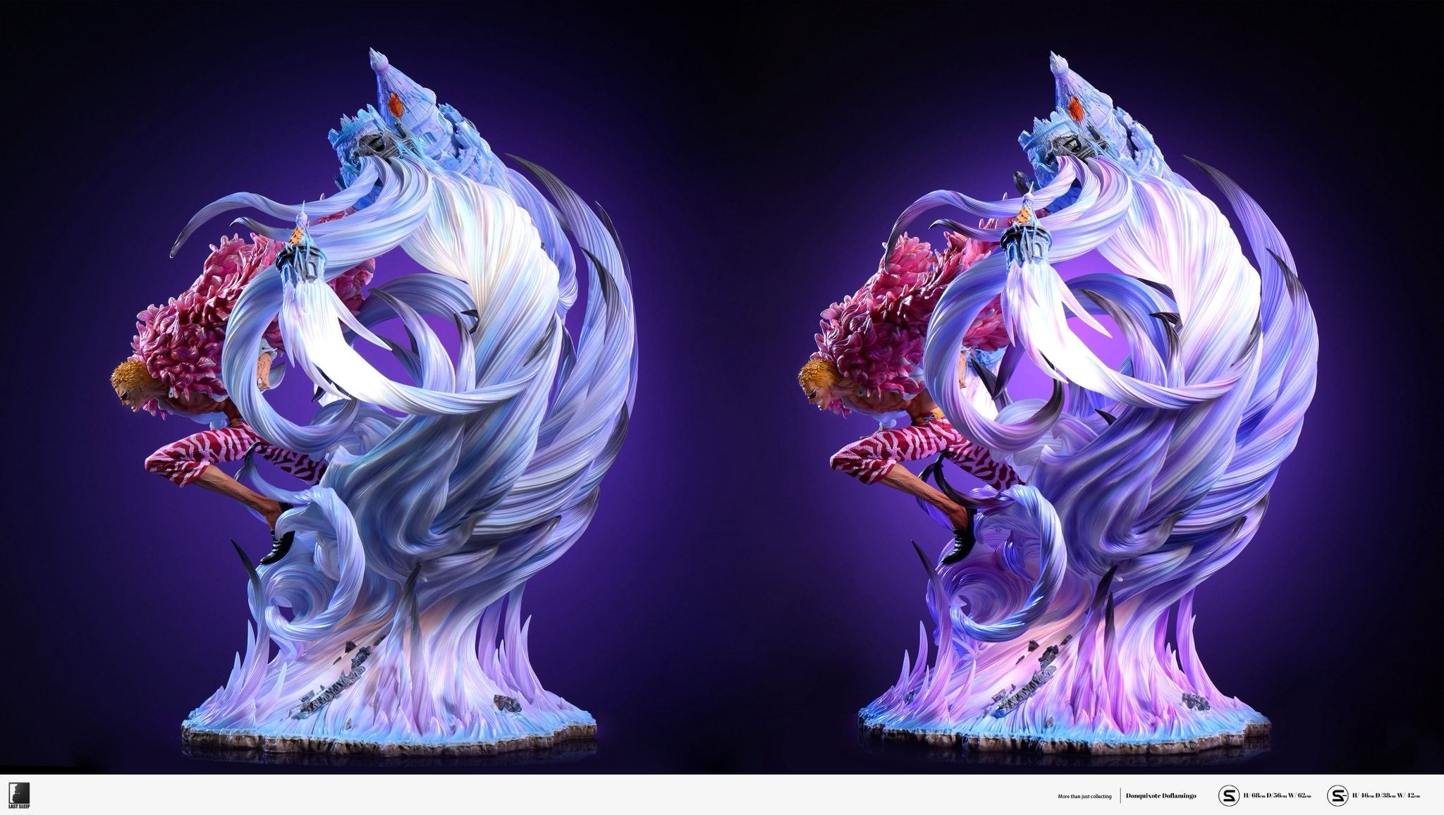 Donquixote Doflamingo resin statue Last Sleep Studio anime figure