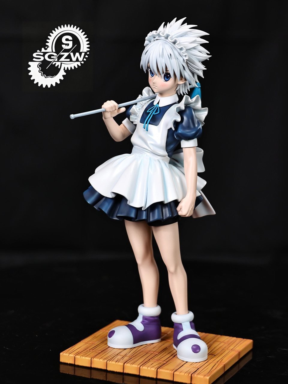 Killua Zoldyck resin statue SGZW Studio anime figure