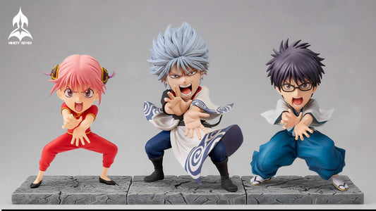 Yorozuya Trio resin statue NINETY SEVEN Studio anime figure