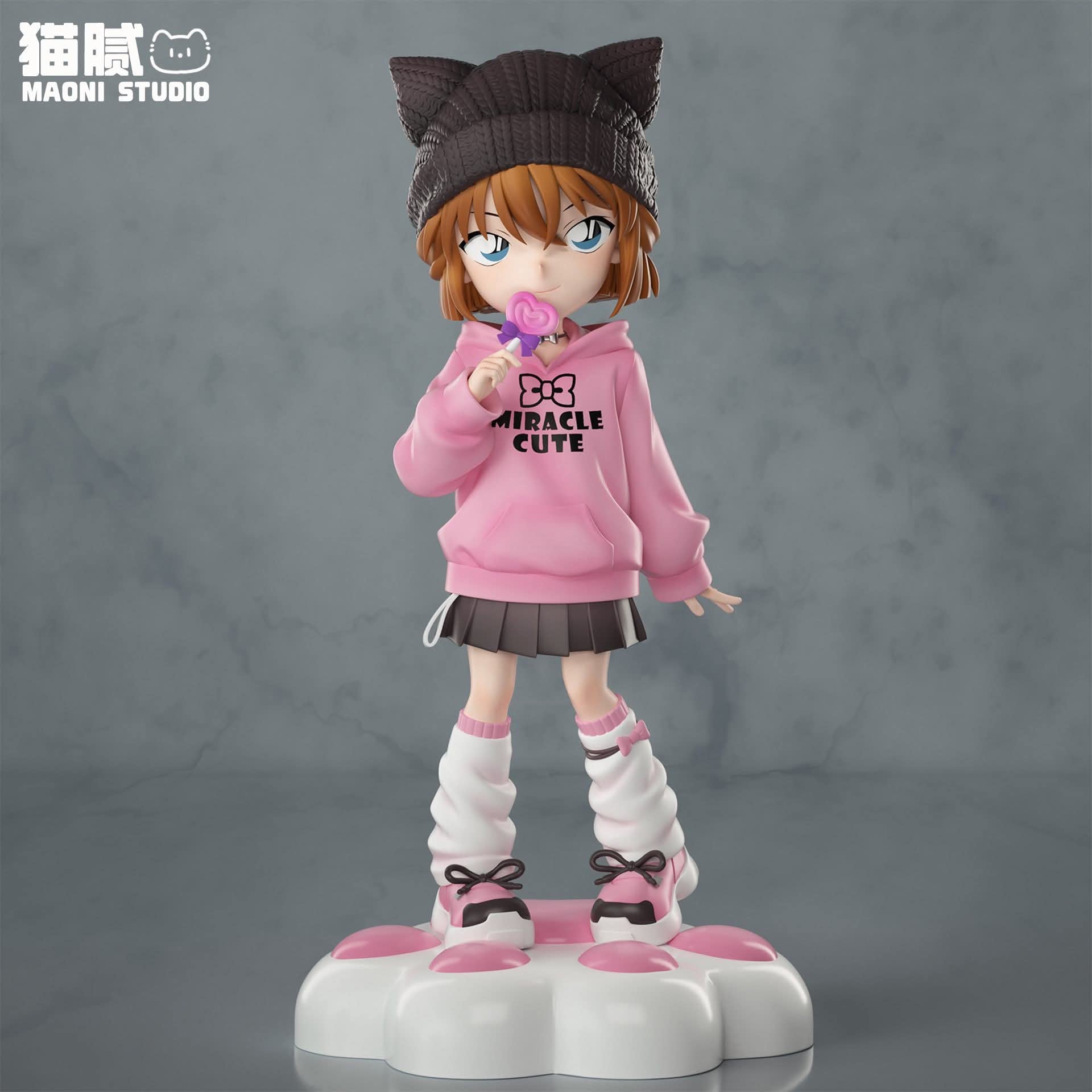Cat ear Haibara Ai resin statue Maoni Studio anime figure