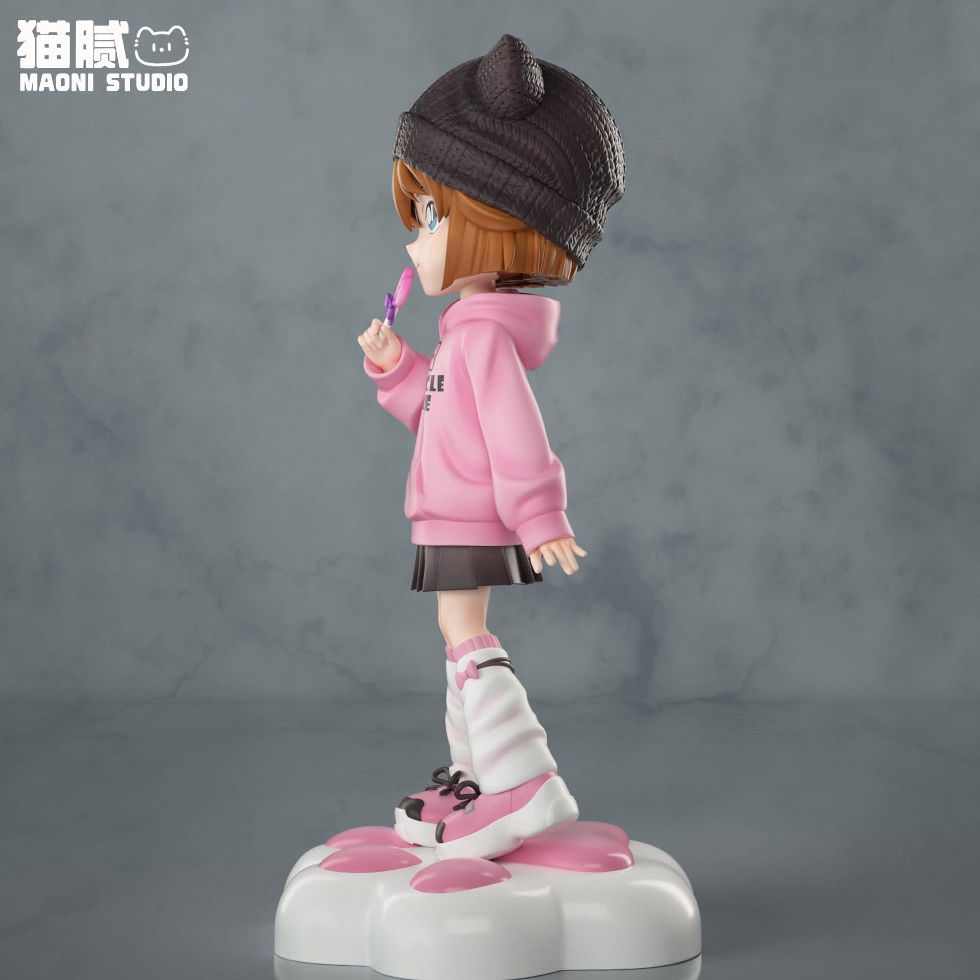 Cat ear Haibara Ai resin statue Maoni Studio anime figure