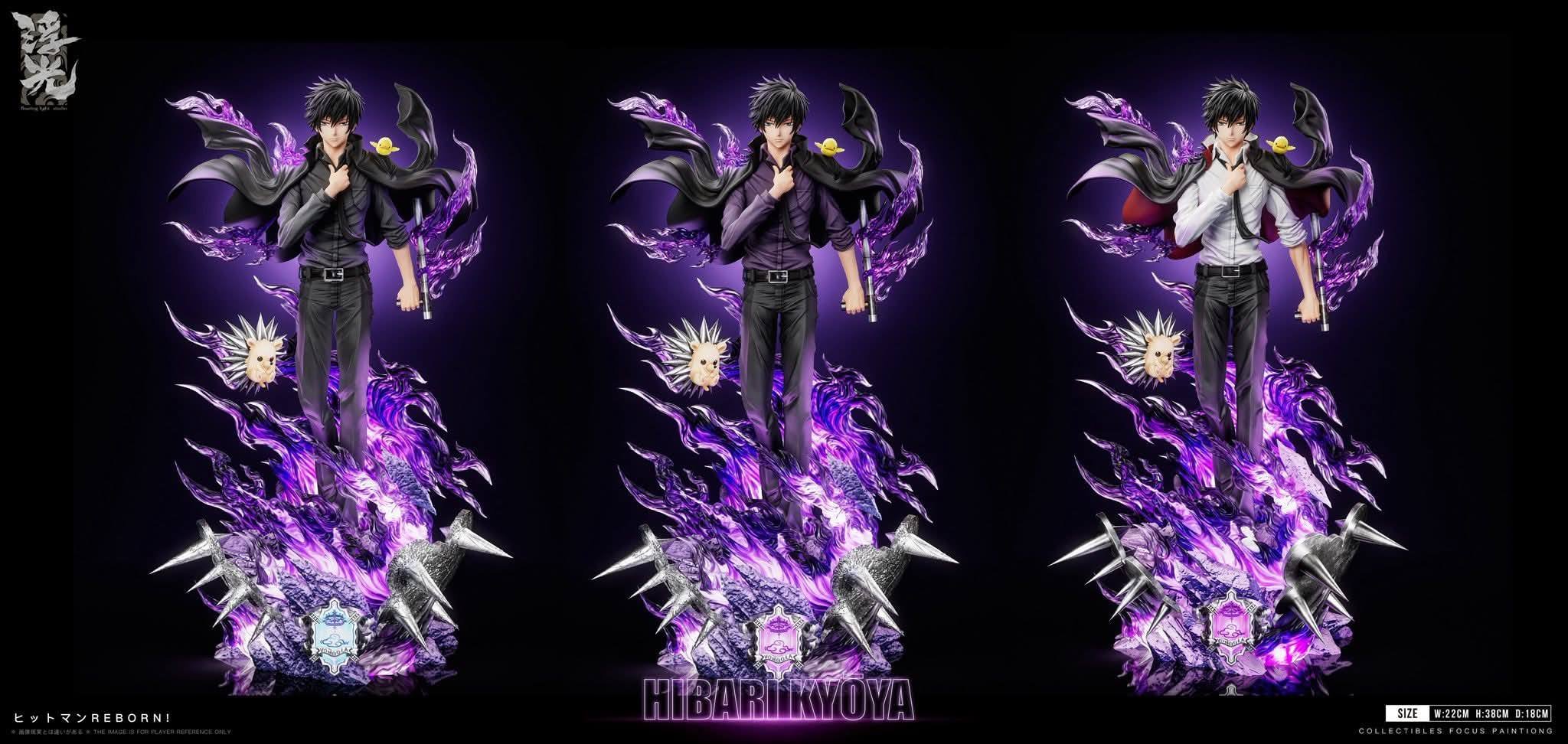 Kyoya Hibari resin statue Floating Light Studio anime figure