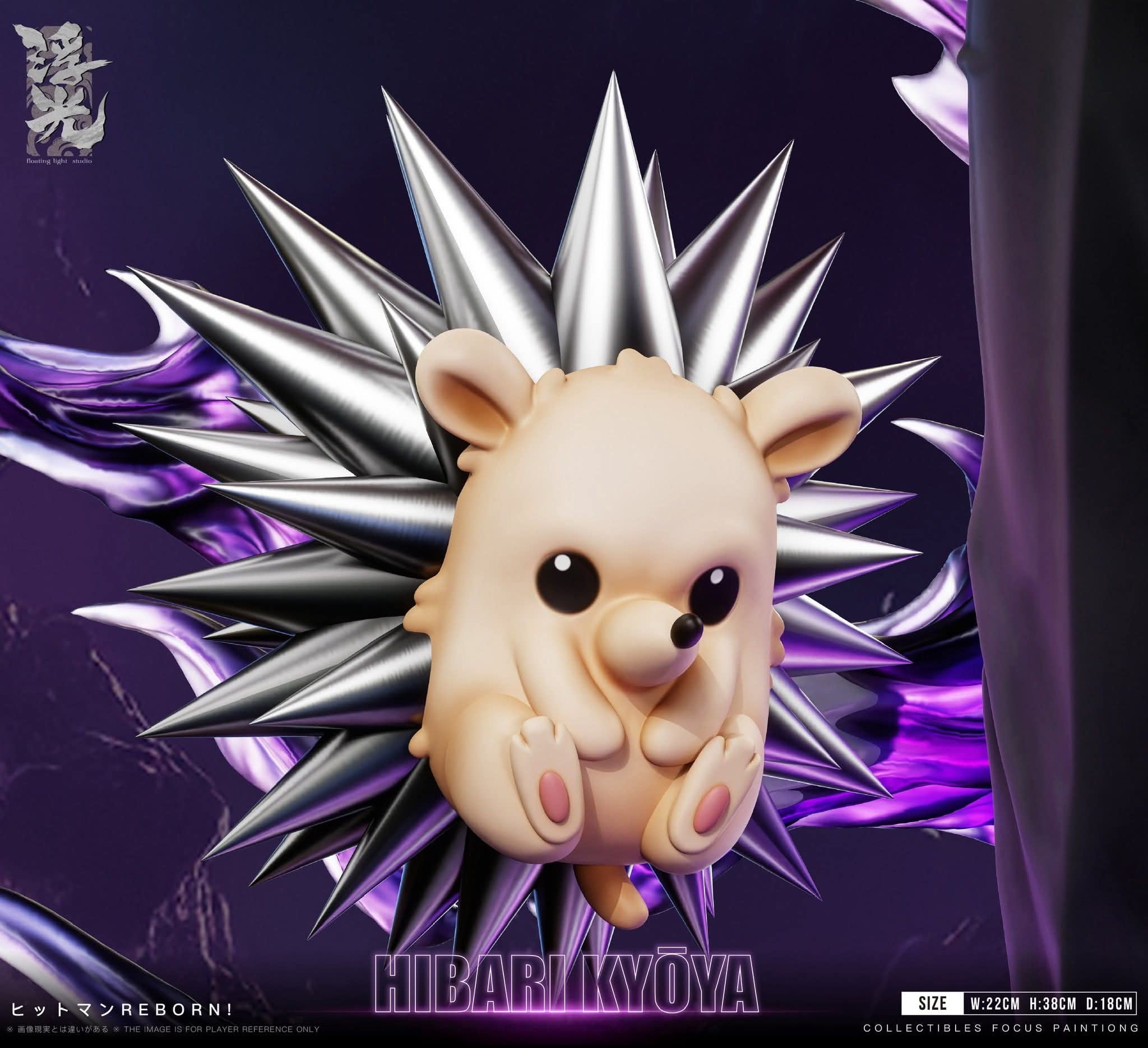 Kyoya Hibari resin statue Floating Light Studio anime figure