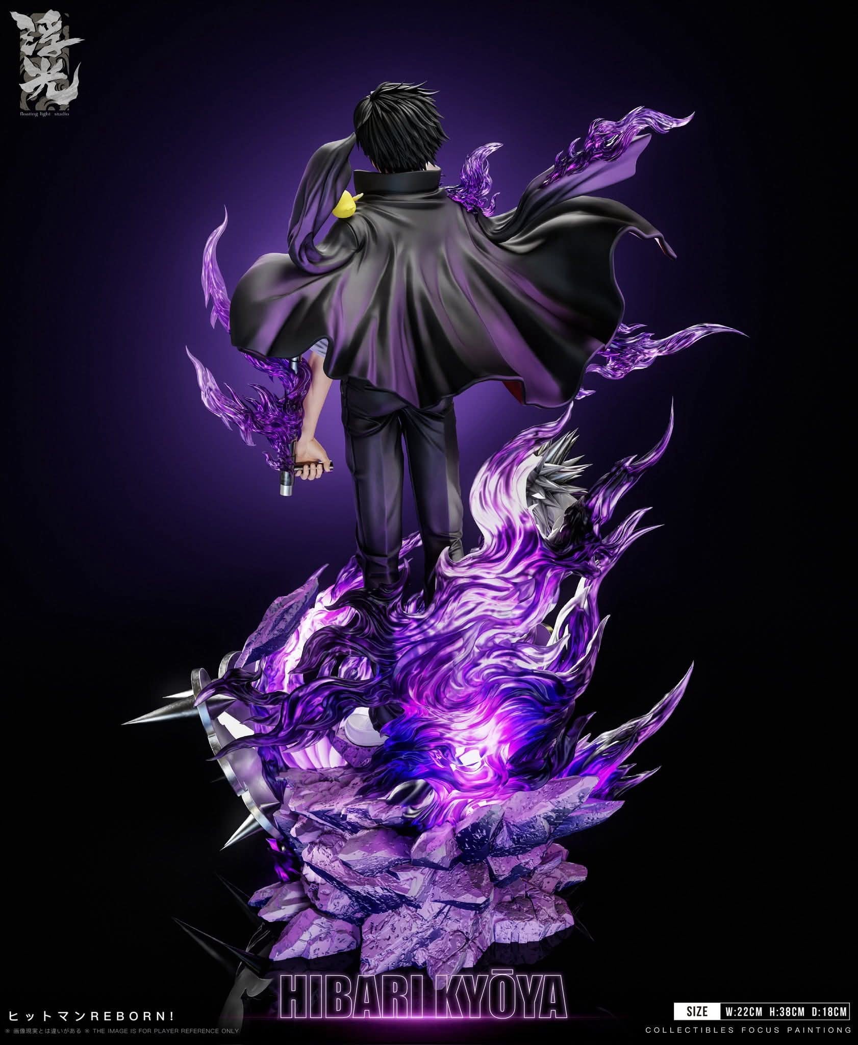 Kyoya Hibari resin statue Floating Light Studio anime figure