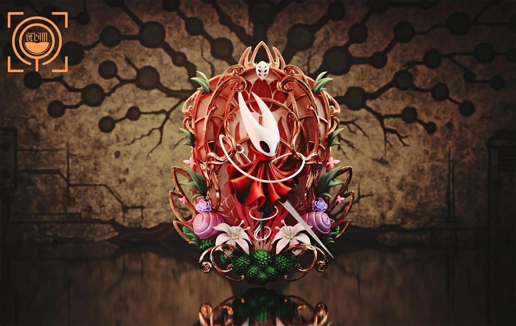 Silksong Hornet resin statue Geisha Studio anime figure