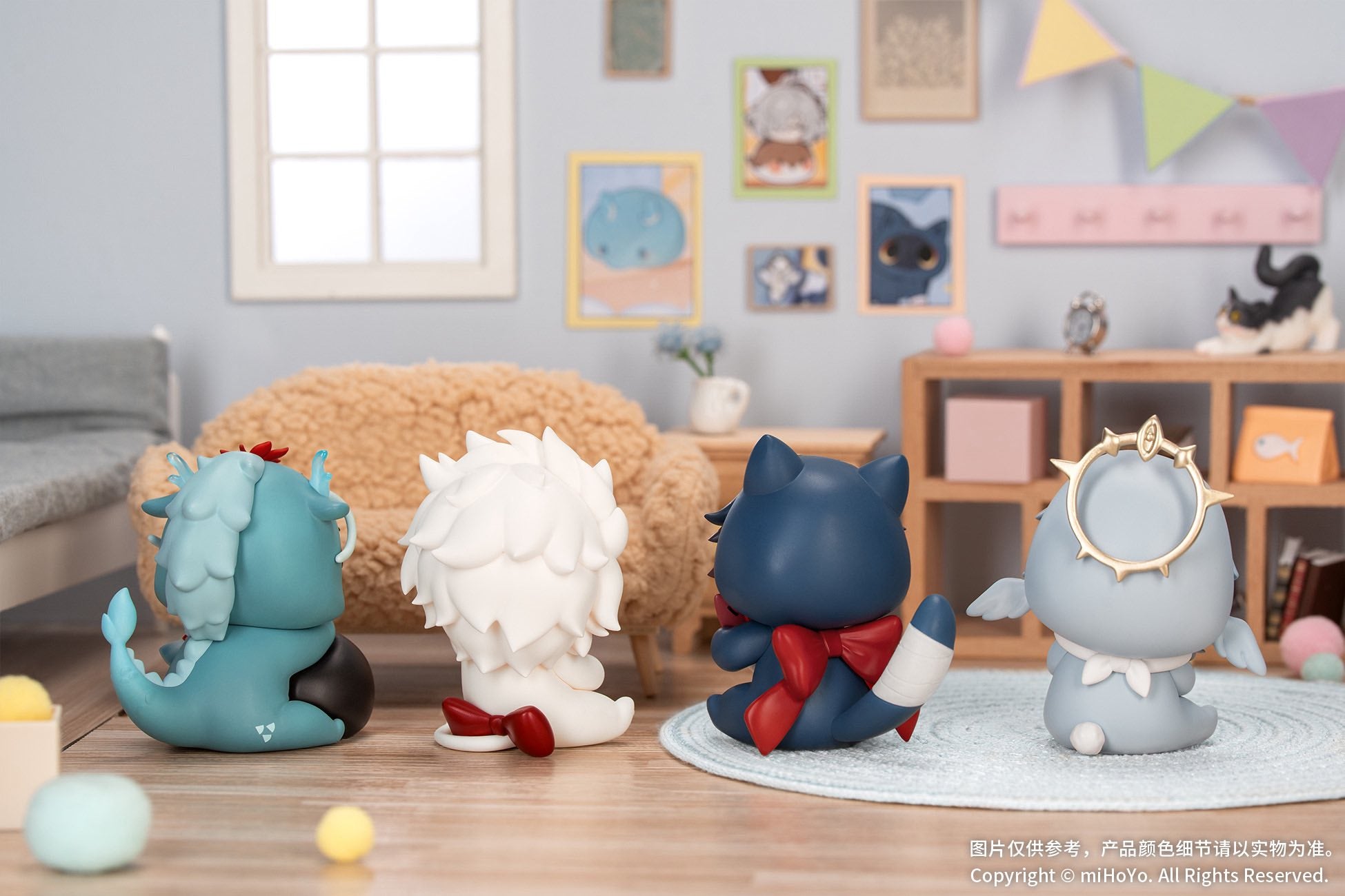 Boy's Dorm Series Blind Box Set resin statue miHoyo anime figure
