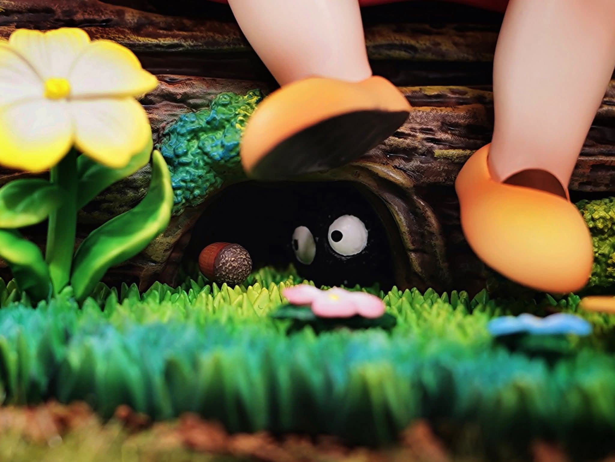 Mei Holding Corn resin statue Long Miao Studio anime figure