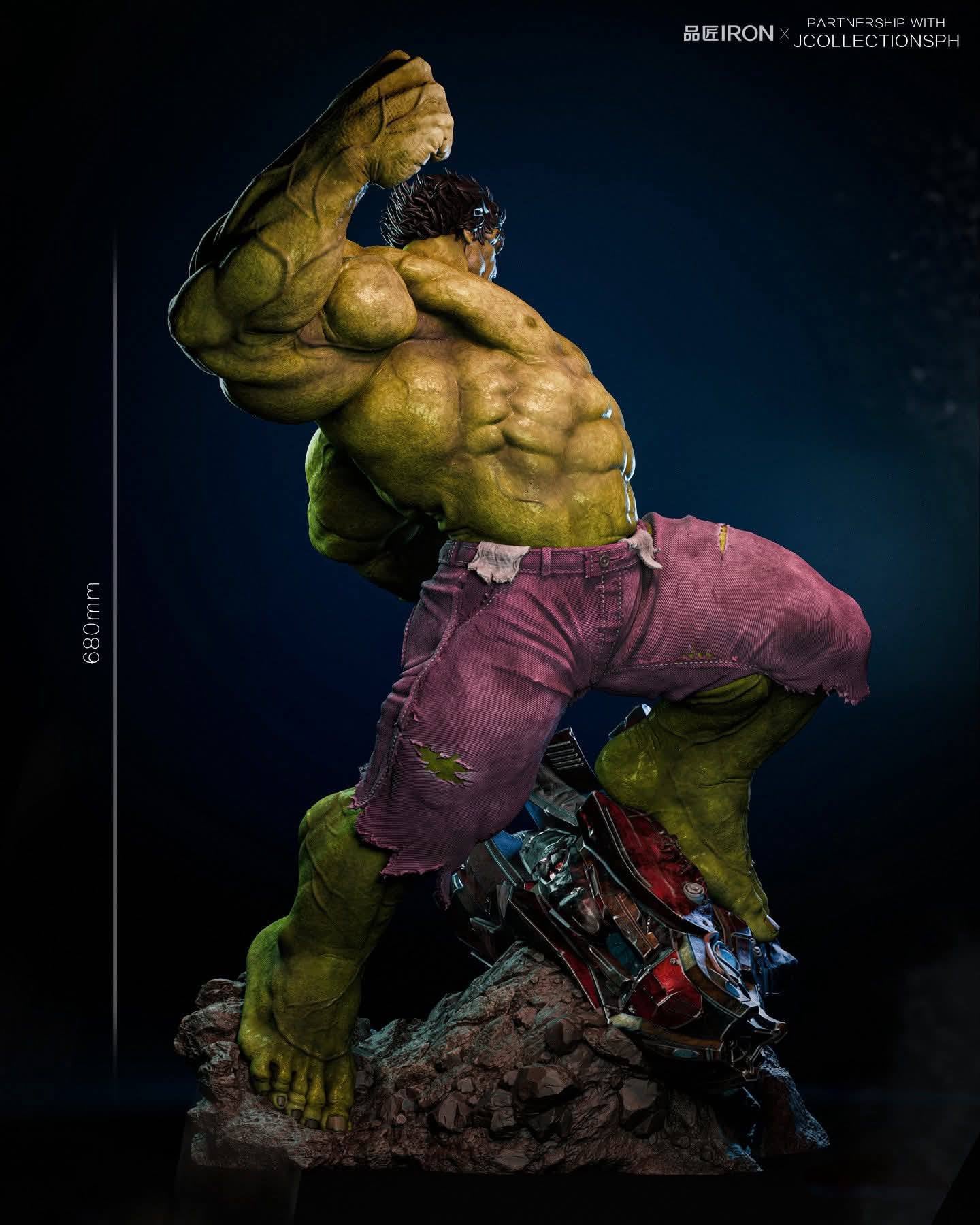 Hulk resin statue Iron Studio x JCOLLECTIONSPH Studio anime figure