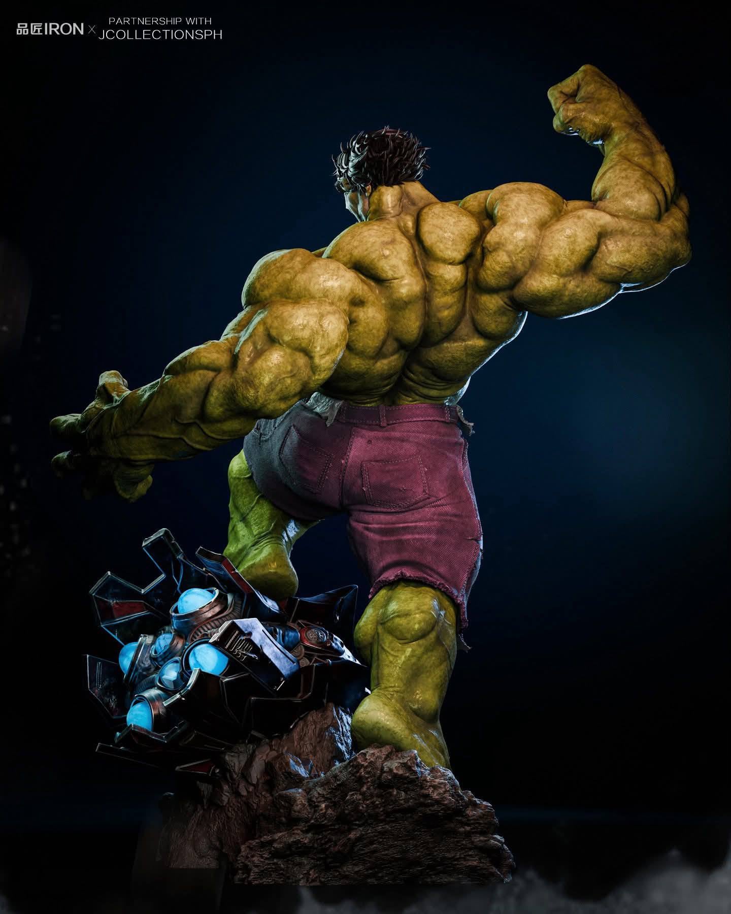 Hulk resin statue Iron Studio x JCOLLECTIONSPH Studio anime figure