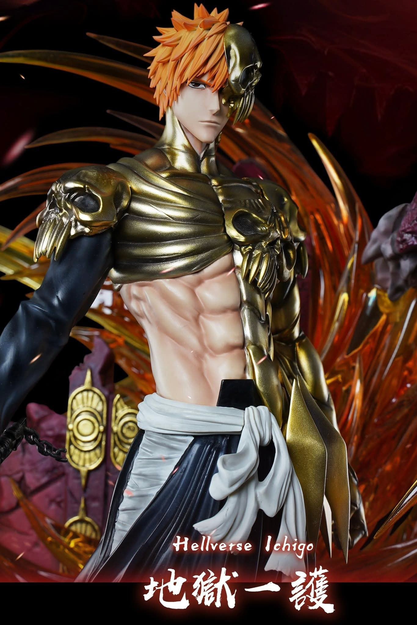Ichigo Kurosaki Hell Arc resin statue Cheng Studio anime figure