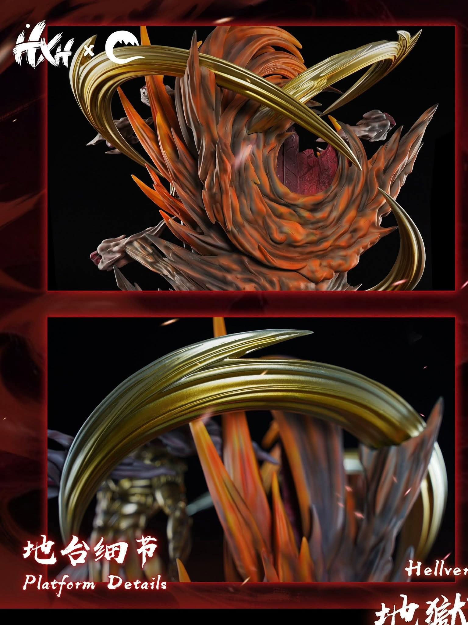 Ichigo Kurosaki Hell Arc resin statue Cheng Studio anime figure