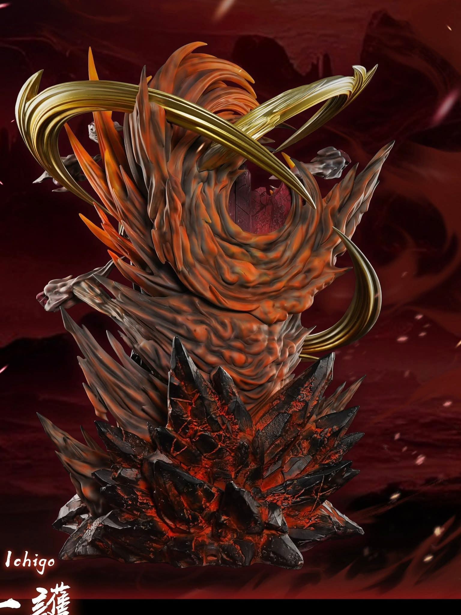 Ichigo Kurosaki Hell Arc resin statue Cheng Studio anime figure