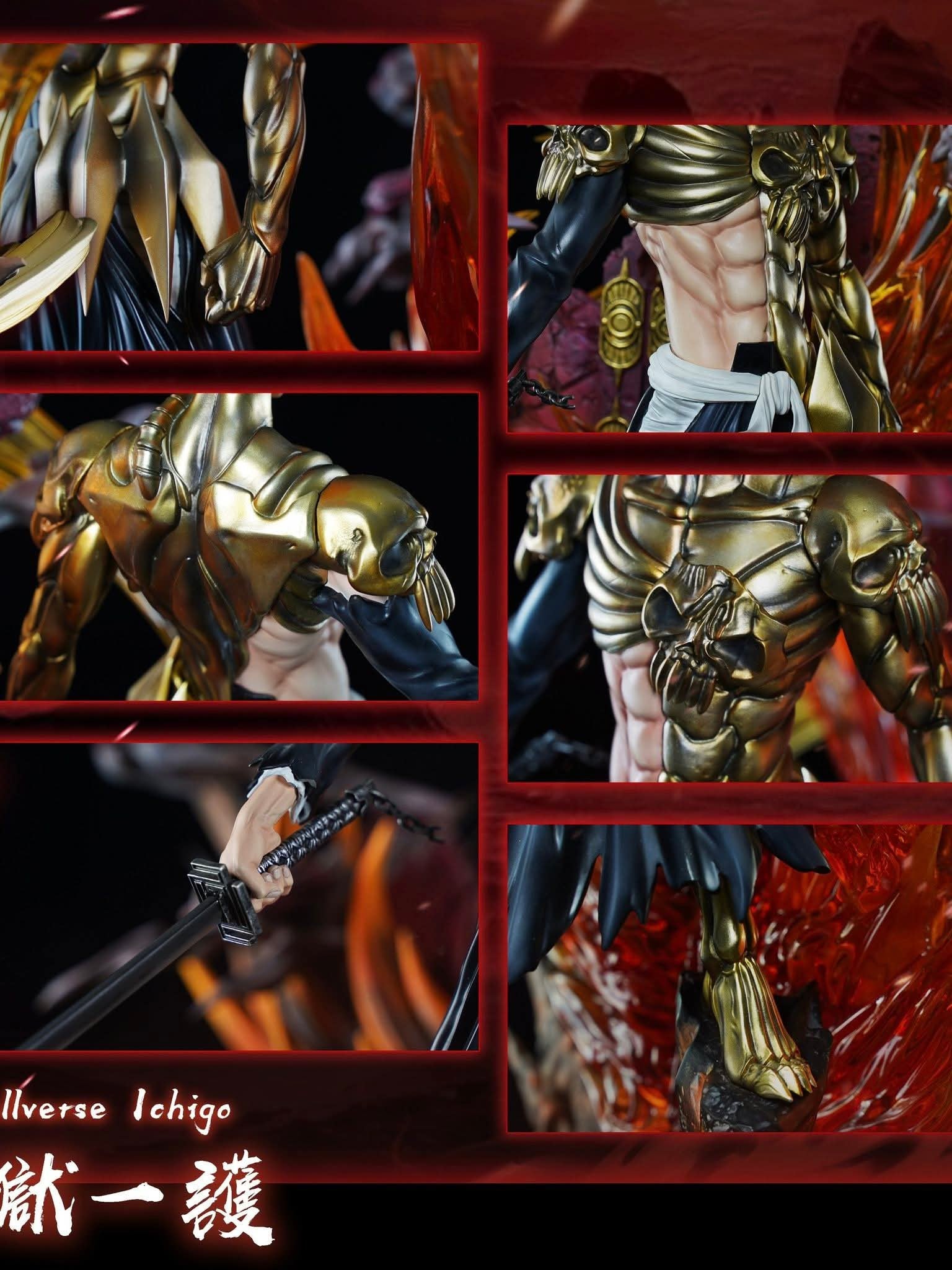 Ichigo Kurosaki Hell Arc resin statue Cheng Studio anime figure