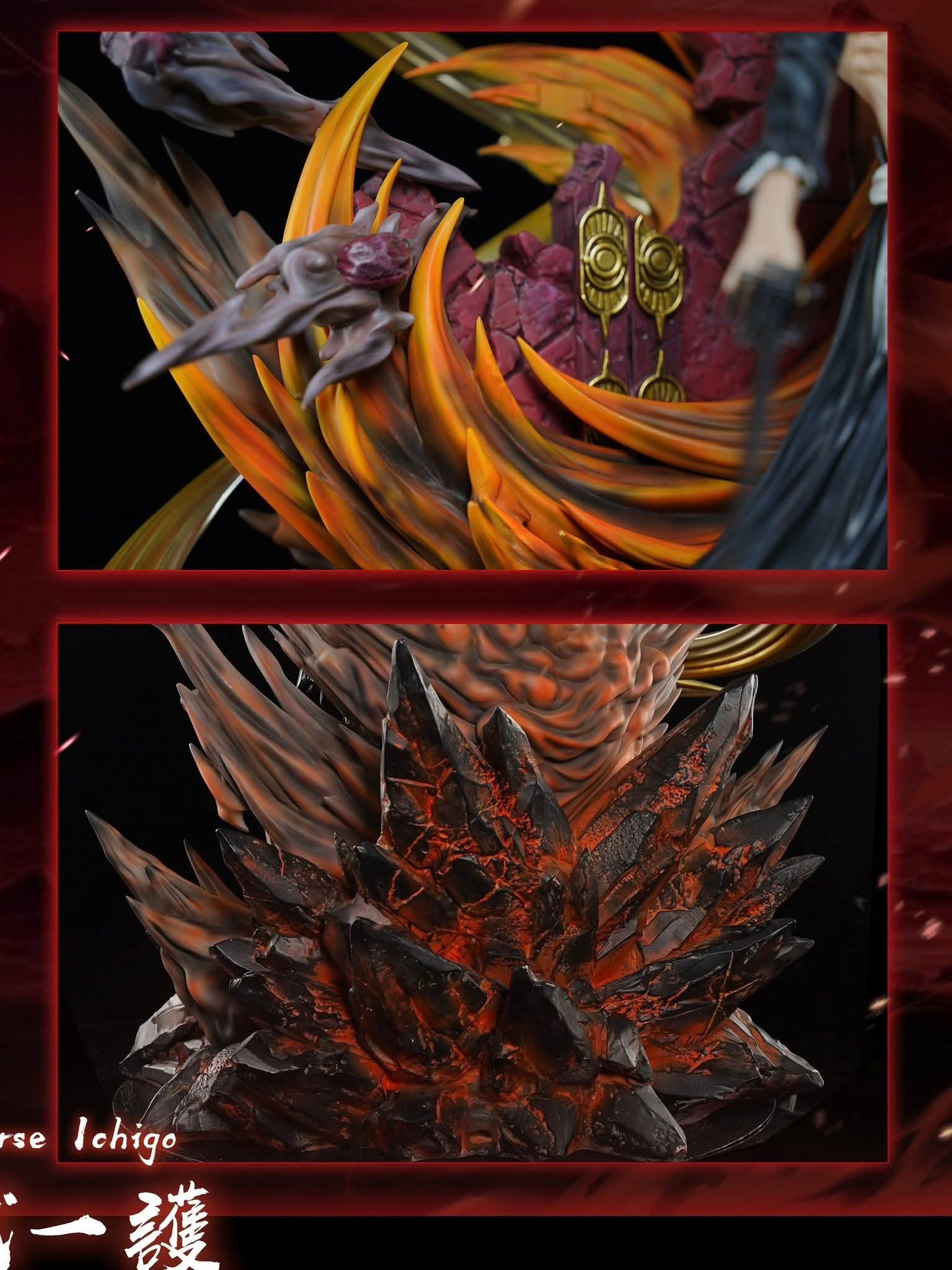 Ichigo Kurosaki Hell Arc resin statue Cheng Studio anime figure