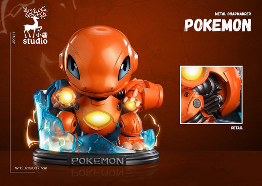 Pokemon Metal Charmander - Xiaolu Studio resin statue Xiaolu Studio anime figure