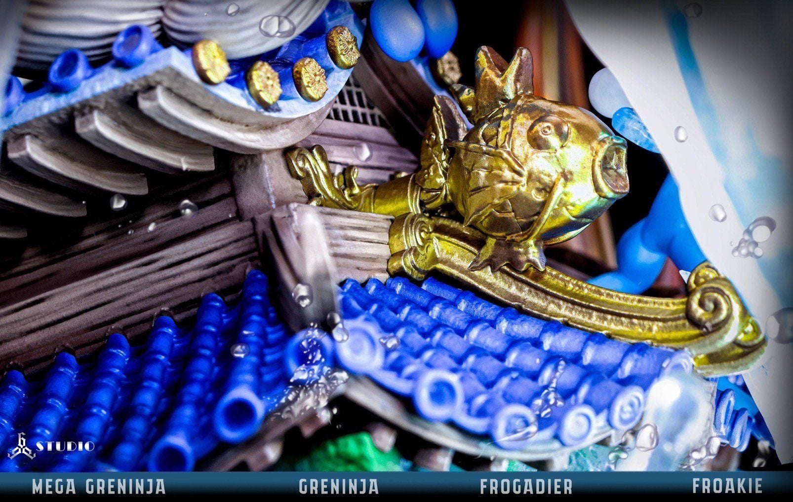 666 Studio - Mega Greninja - Pokemon resin statue 666 Studio anime figure