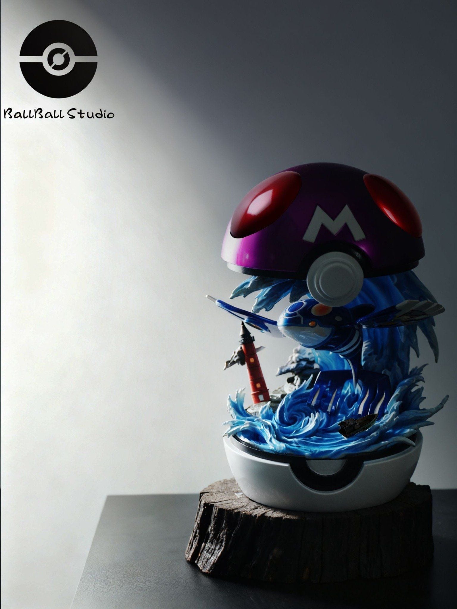 Ball Ball Studio - Kyogre - Pokemon resin statue BallBall Studio anime figure