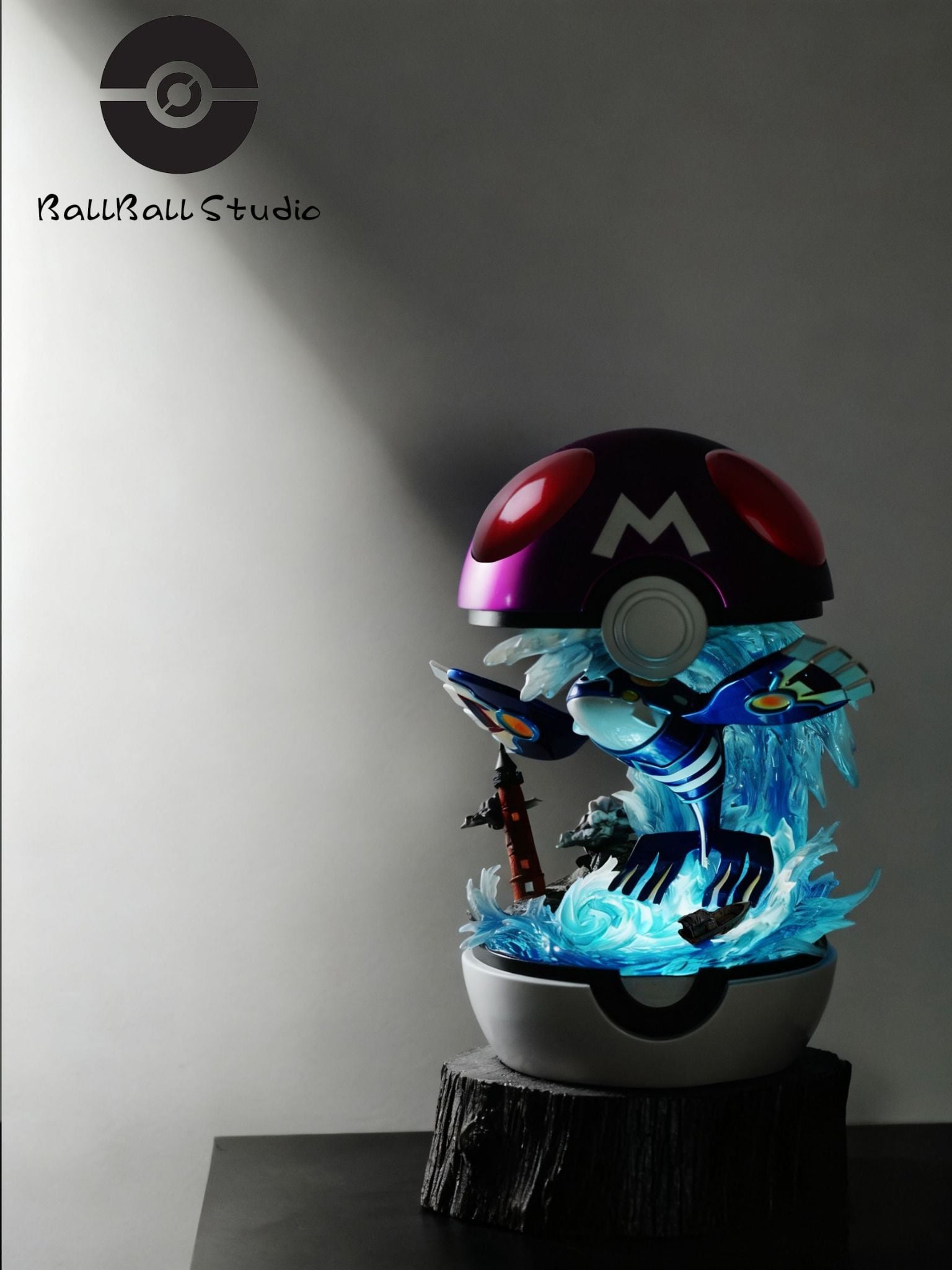 Ball Ball Studio - Kyogre - Pokemon resin statue BallBall Studio anime figure