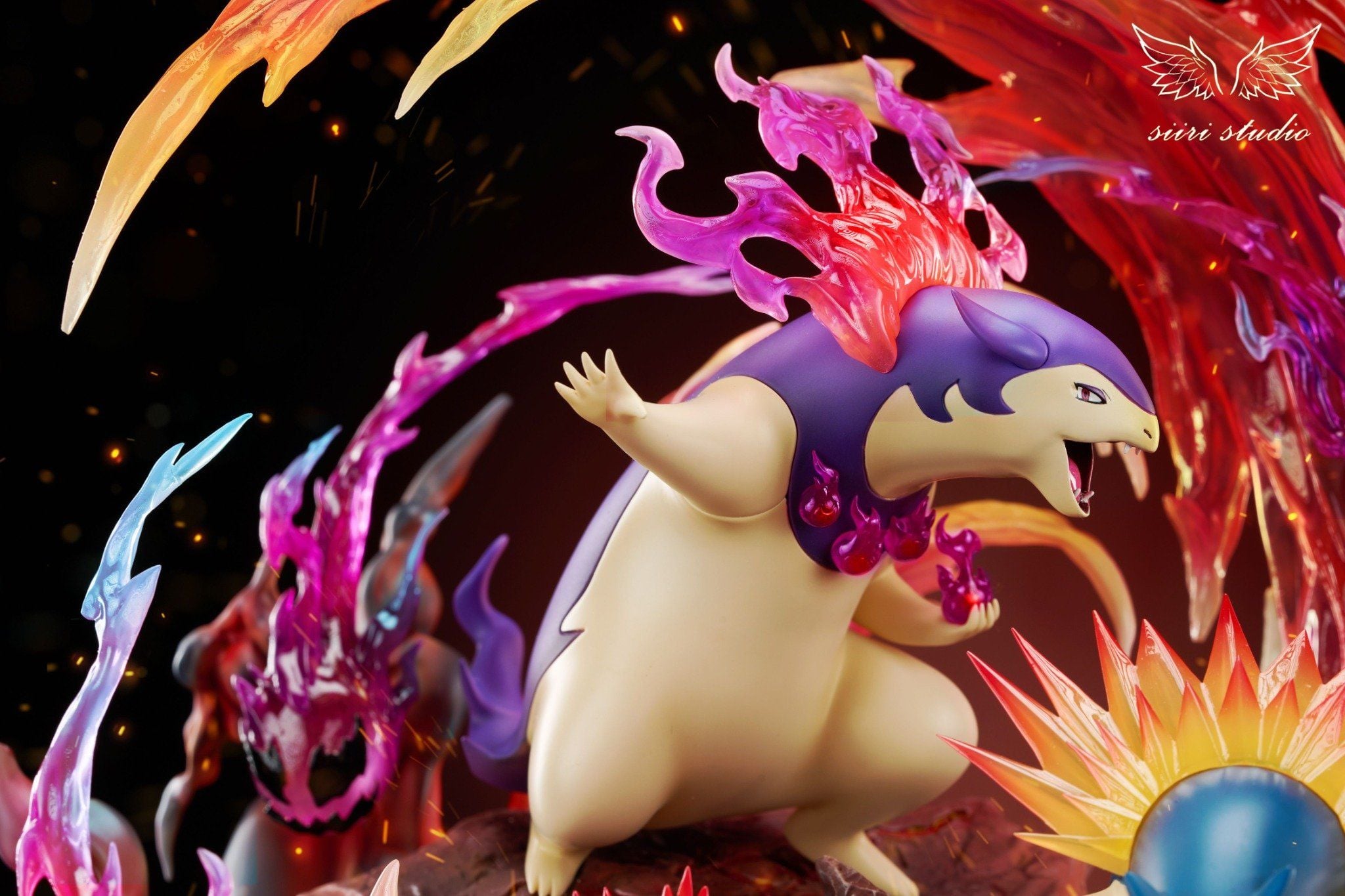 Siiri Studio - Typhlosion Evolution - Pokemon resin statue Siiri Studio anime figure