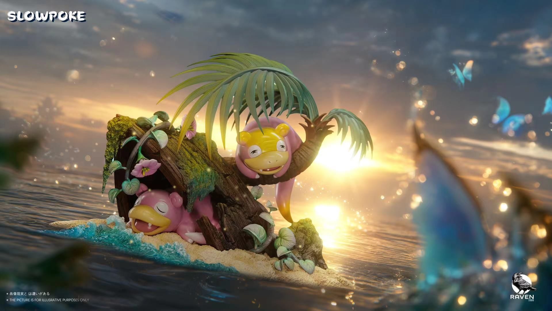 Raven Studio - Slowpoke - Pokemon resin statue RAVEN Studio anime figure