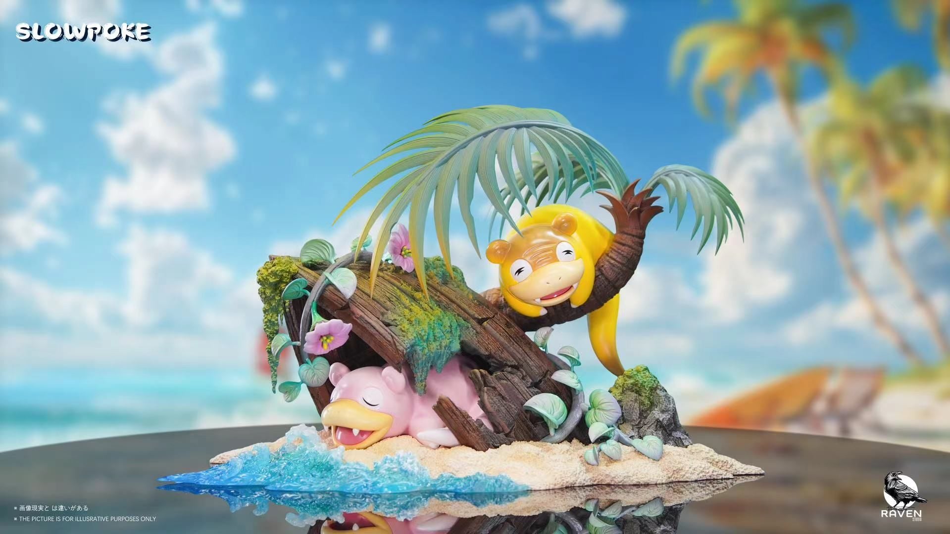 Raven Studio - Slowpoke - Pokemon resin statue RAVEN Studio anime figure