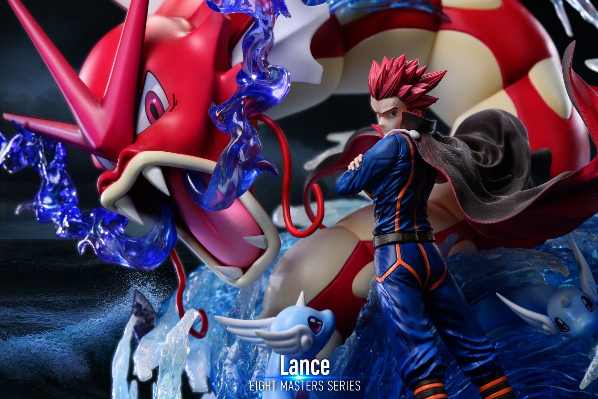 Private DU Studio - Lance & Gyarados - Pokemon resin statue Private DU Studio anime figure