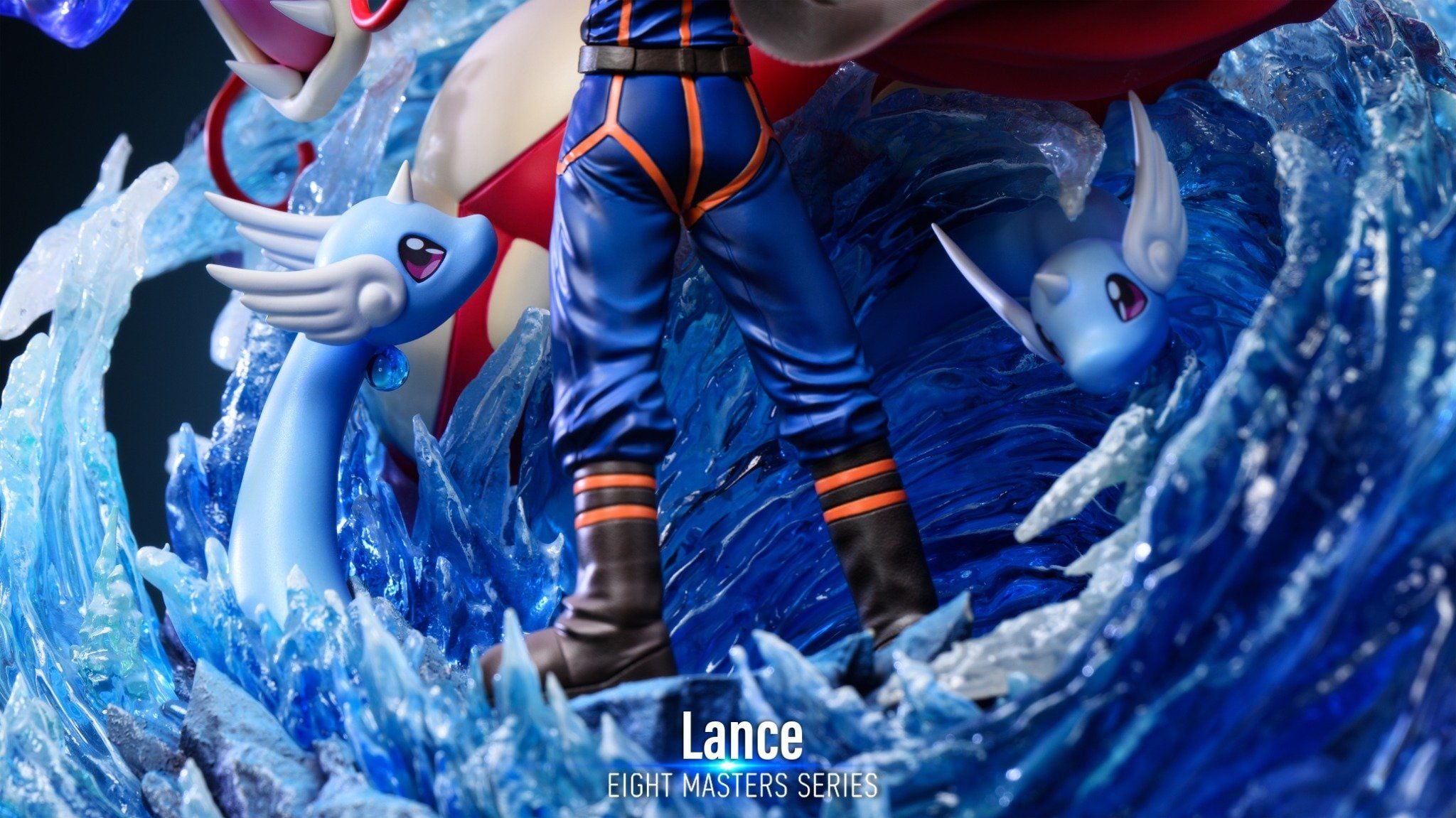 Private DU Studio - Lance & Gyarados - Pokemon resin statue Private DU Studio anime figure