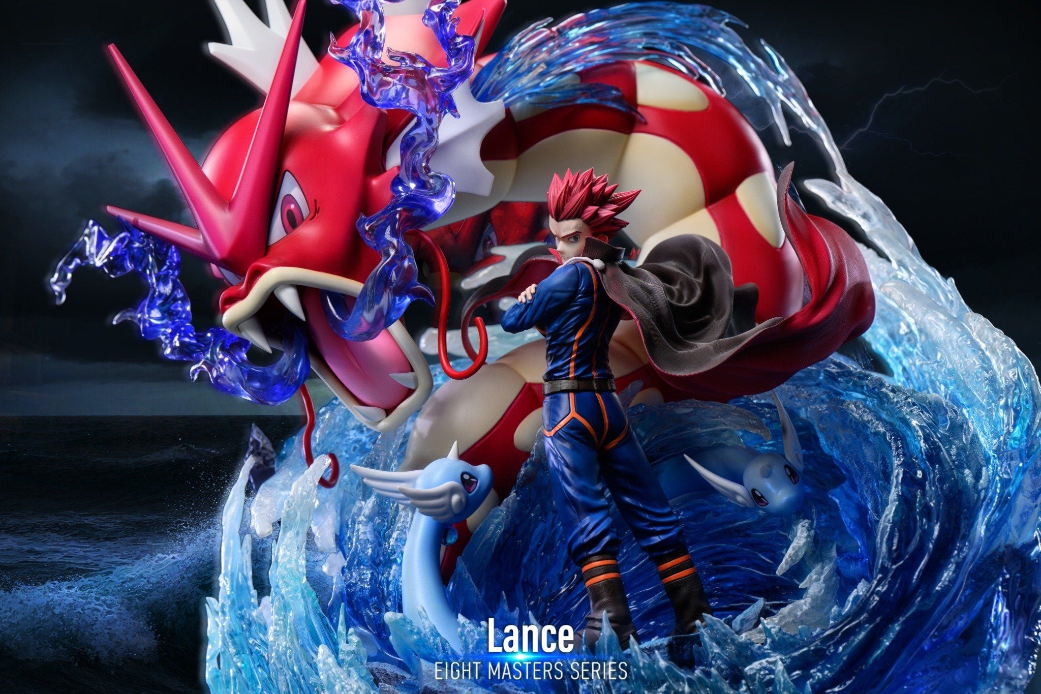 Private DU Studio - Lance & Gyarados - Pokemon resin statue Private DU Studio anime figure