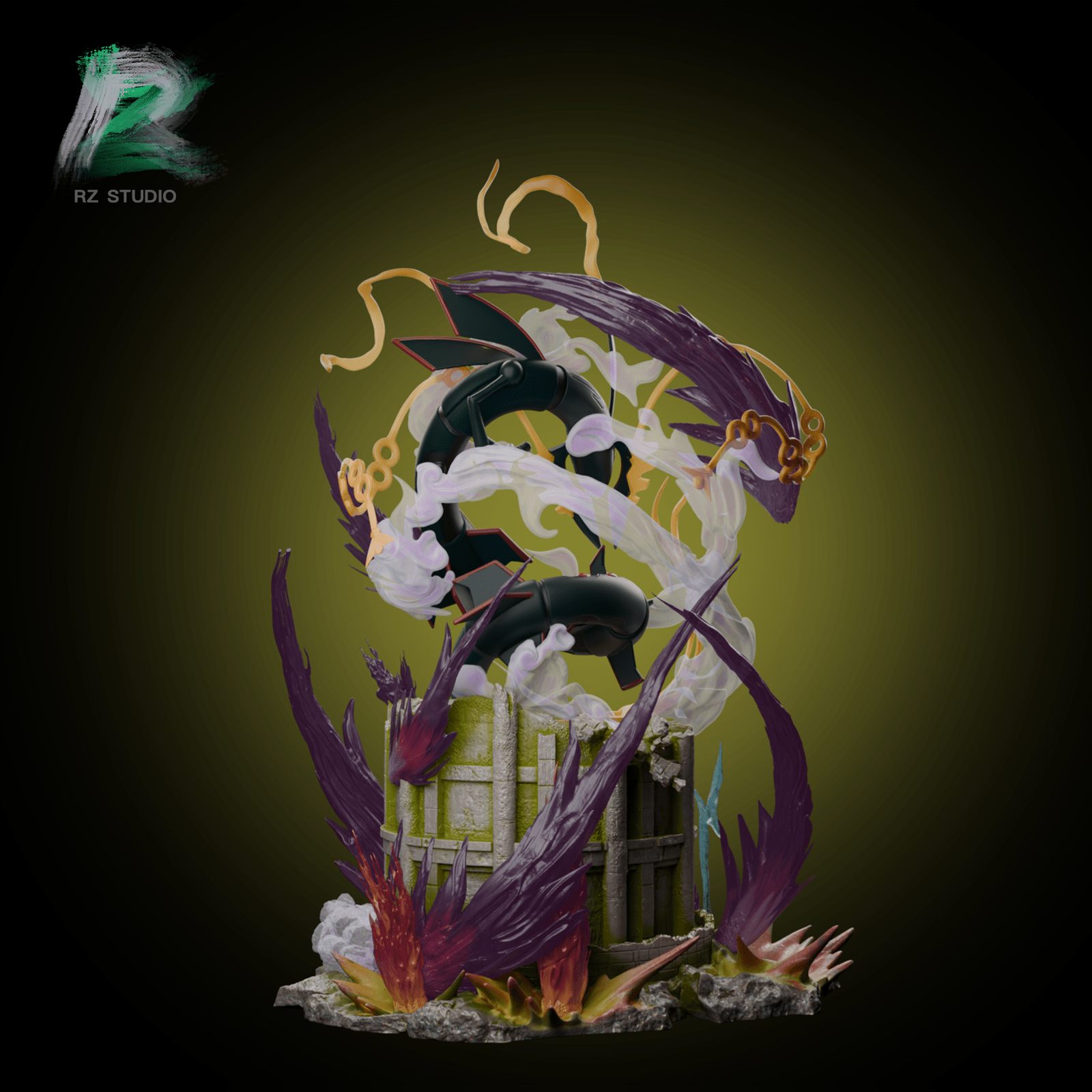 RZ Studio - Rayquaza Mega - Pokemon resin statue RZ Studio anime figure