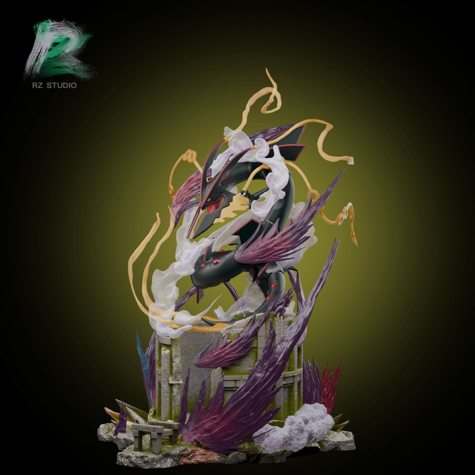 RZ Studio - Rayquaza Mega - Pokemon resin statue RZ Studio anime figure