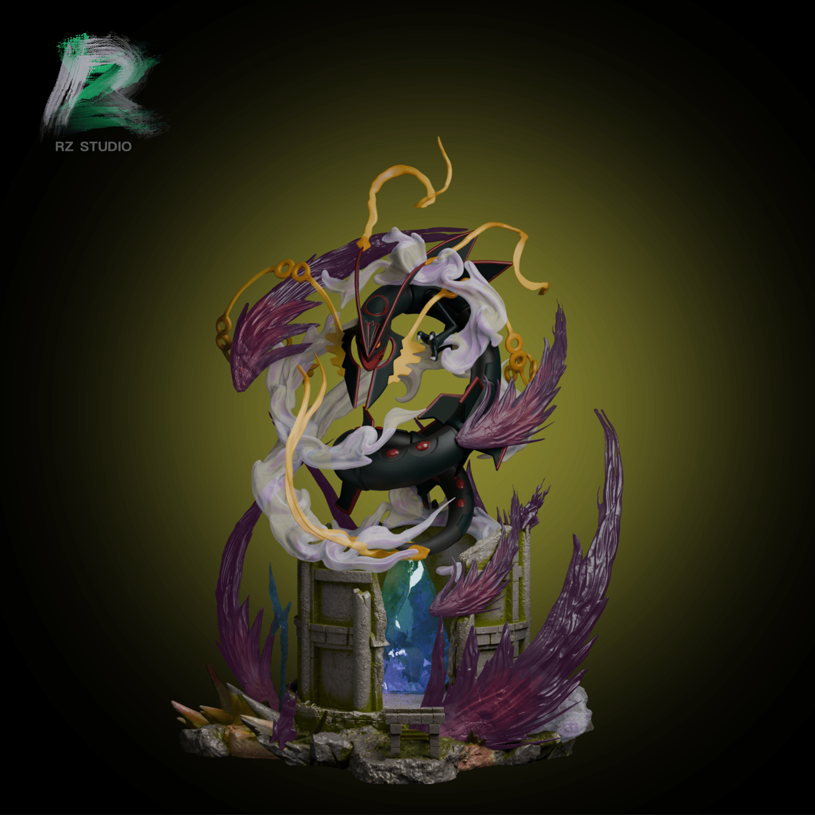 RZ Studio - Rayquaza Mega - Pokemon resin statue RZ Studio anime figure