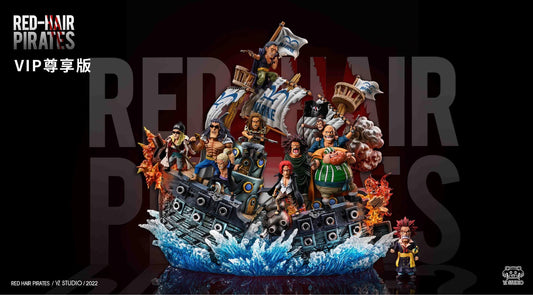 YZ Studio - Team Shanks - One Piece resin statue yz studio anime figure