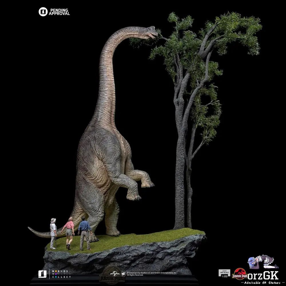 Iron Studio - Jurassic Park Welcome to Jurassic Park Demi Art Scale (Licensed) resin statue Navy Toys anime figure