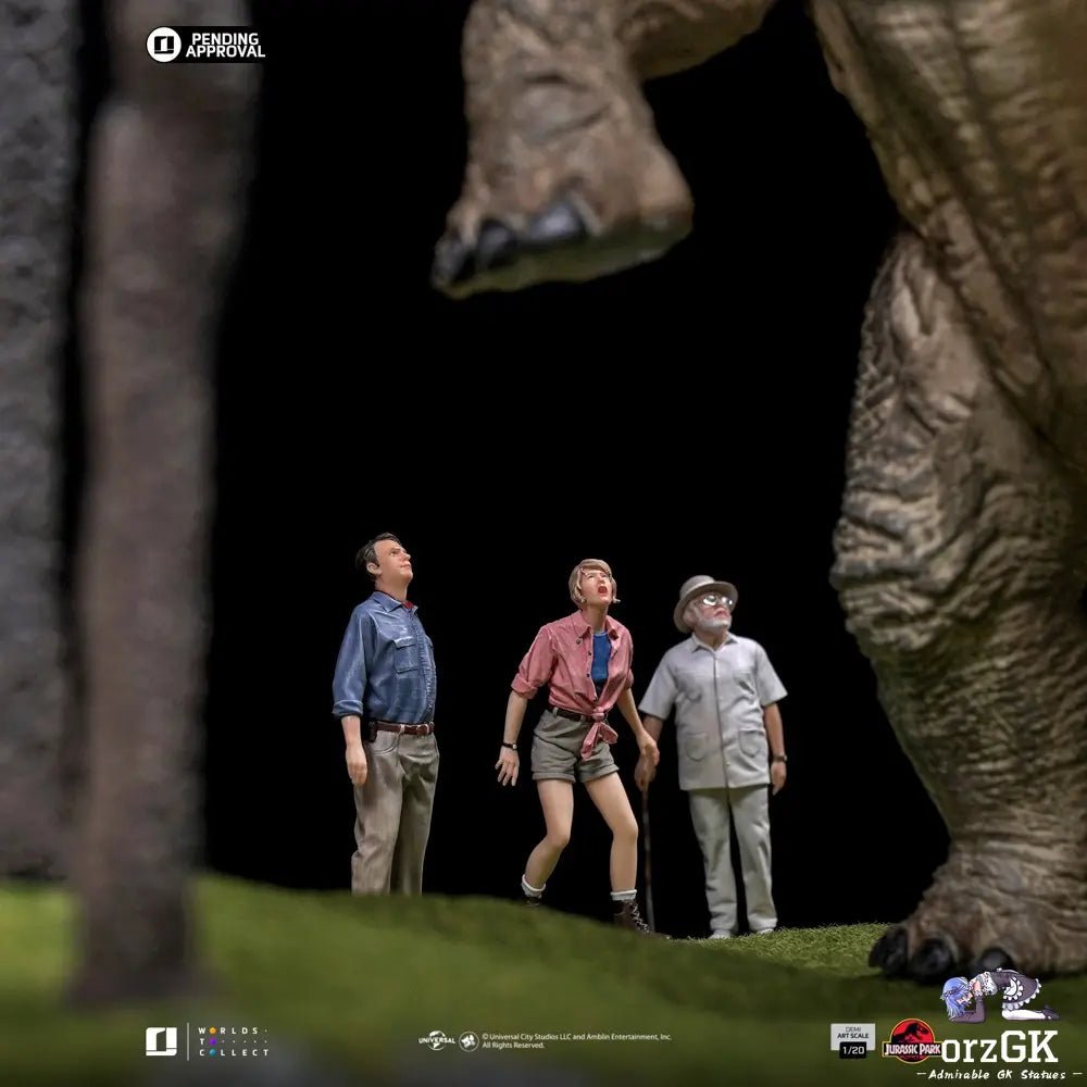 Iron Studio - Jurassic Park Welcome to Jurassic Park Demi Art Scale (Licensed) resin statue Navy Toys anime figure